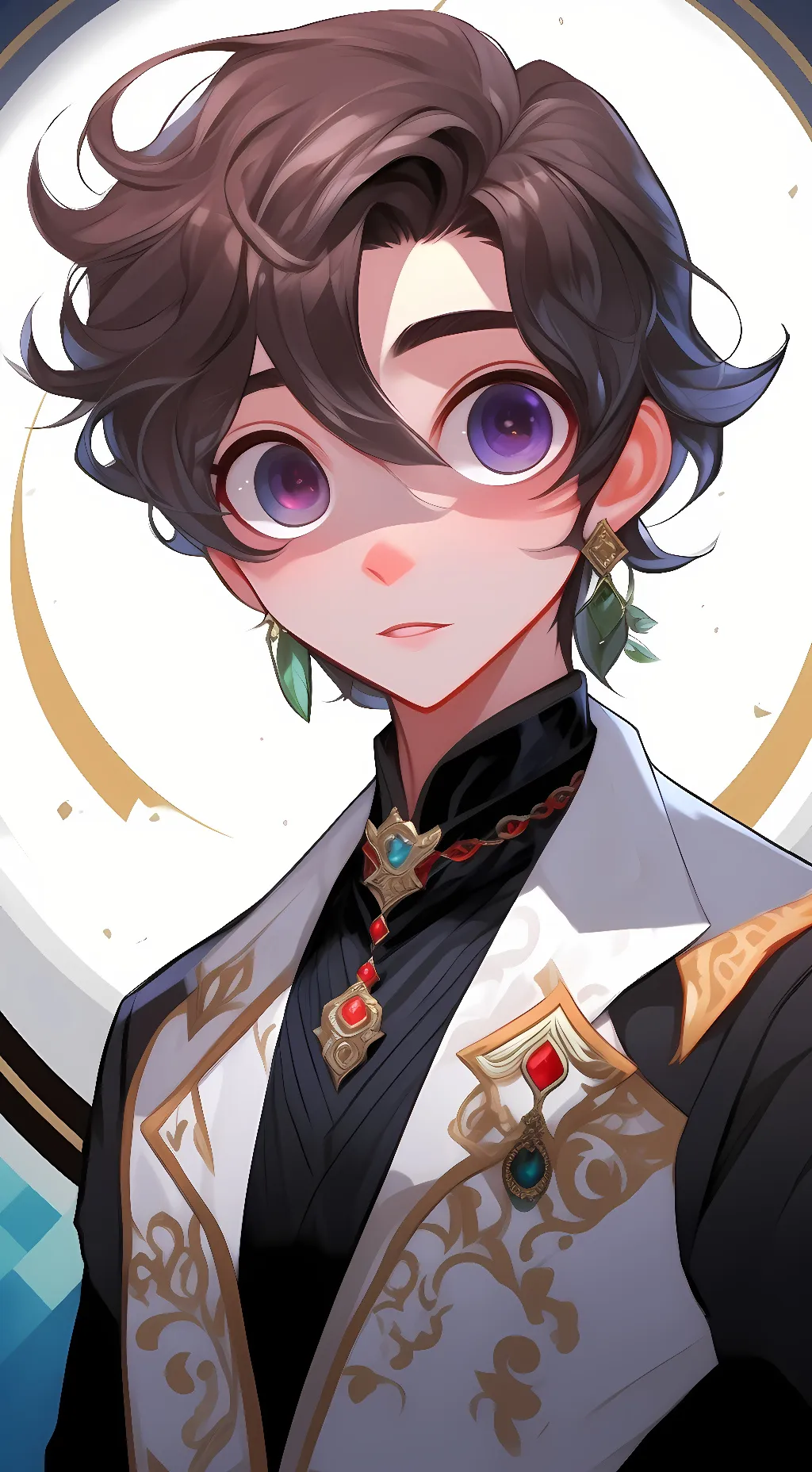 ai character: jellybean background