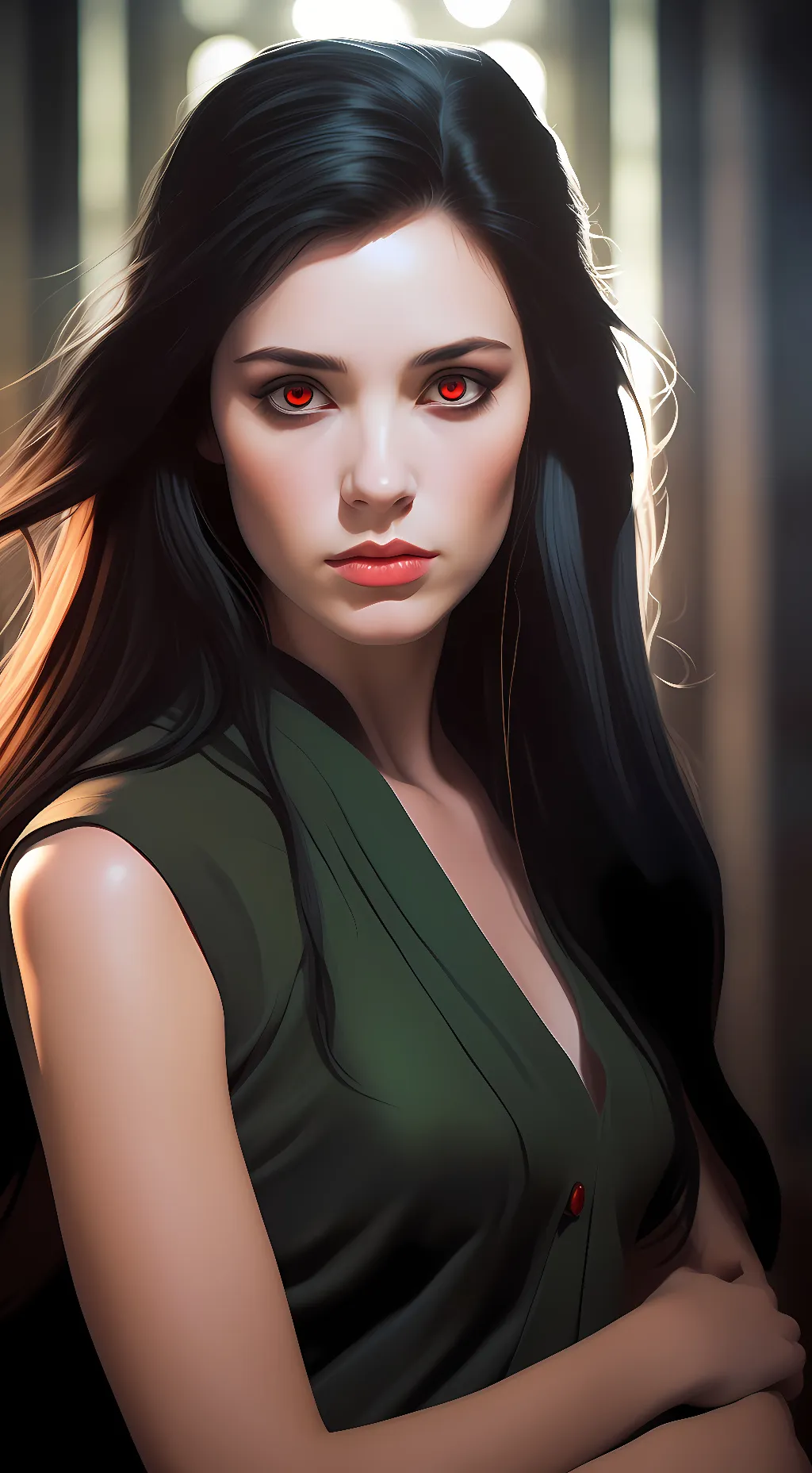 ai character: Flower  background