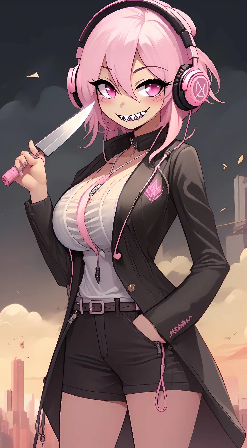 ai character: Savanna background