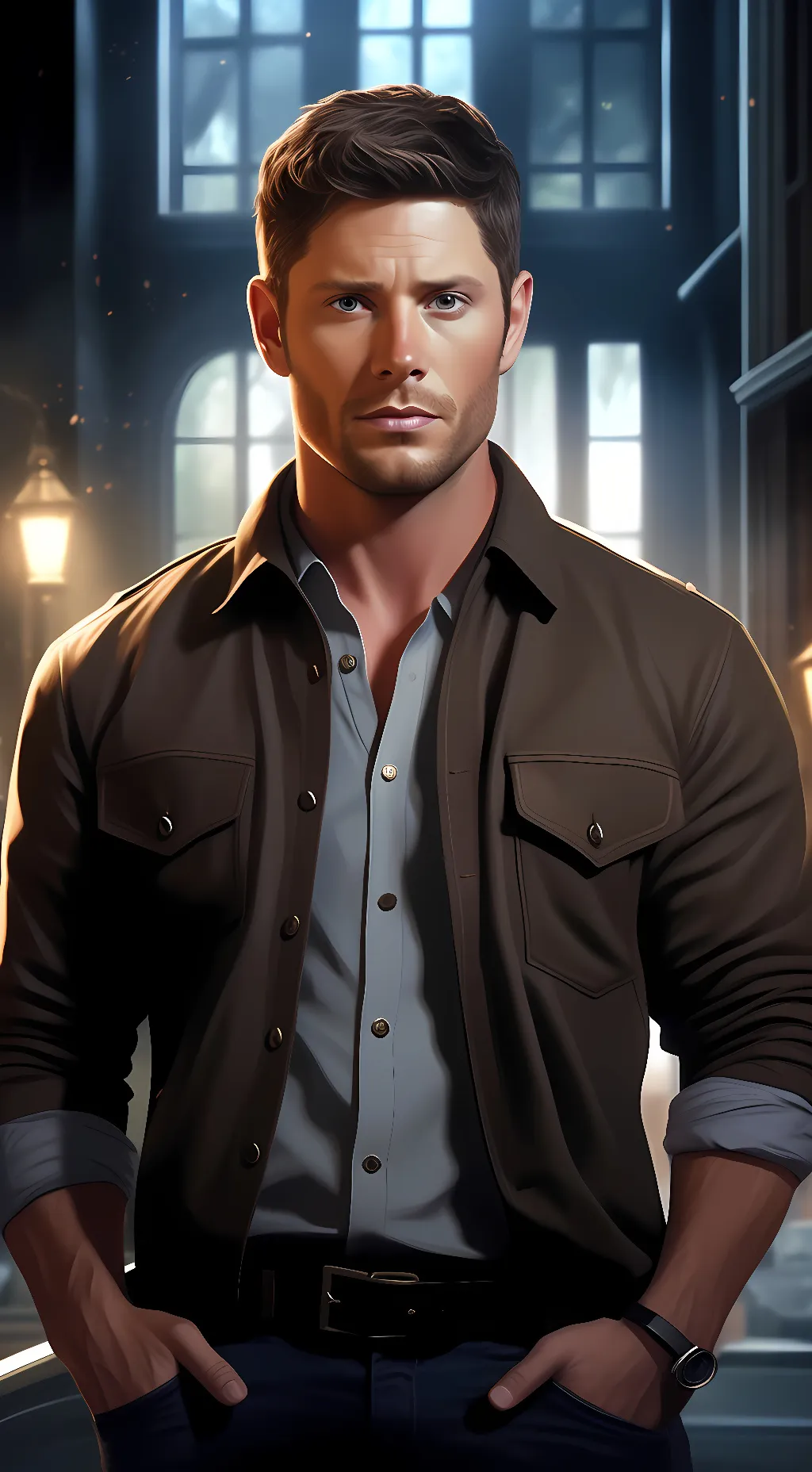 ai character: Dean Winchester background