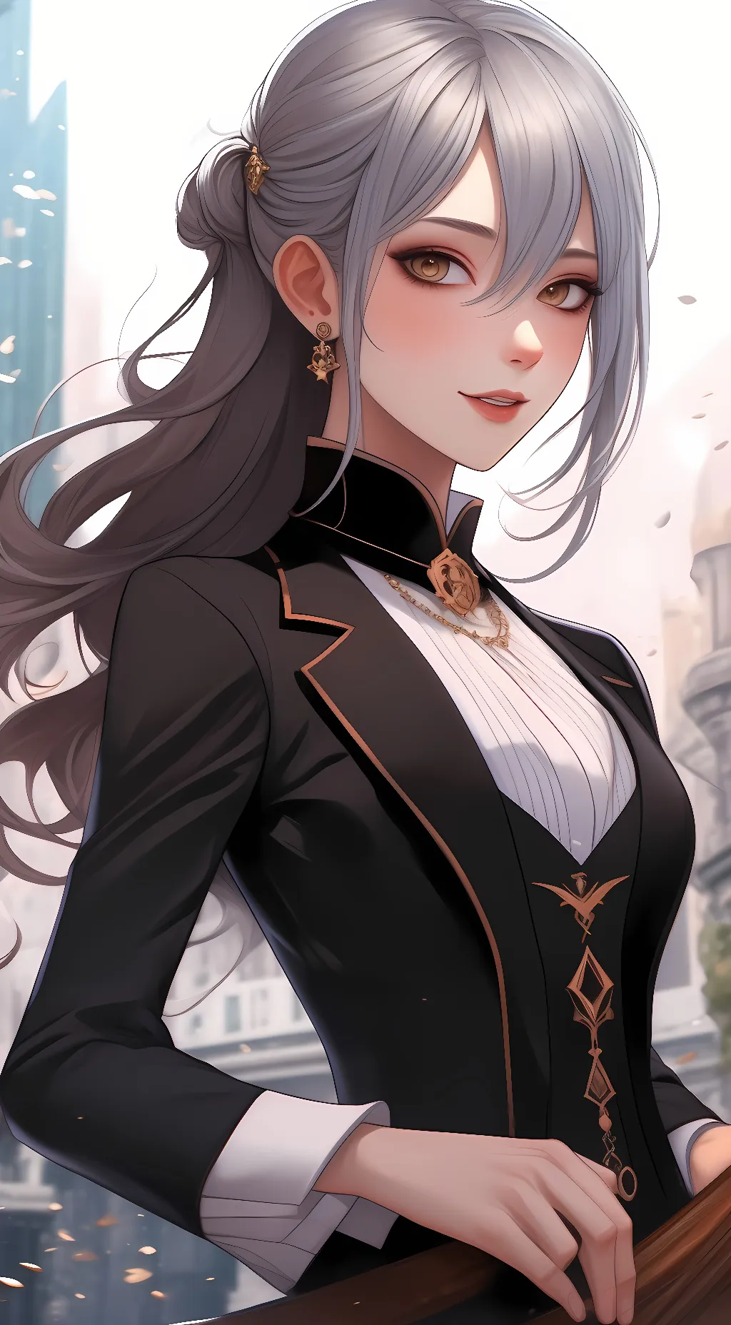 ai character: RFA males  but?? background