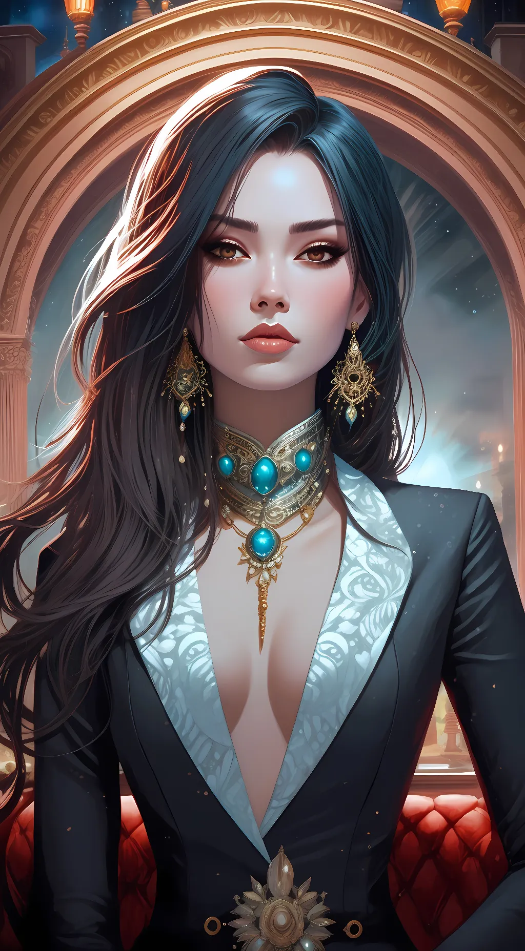 ai character: lina background