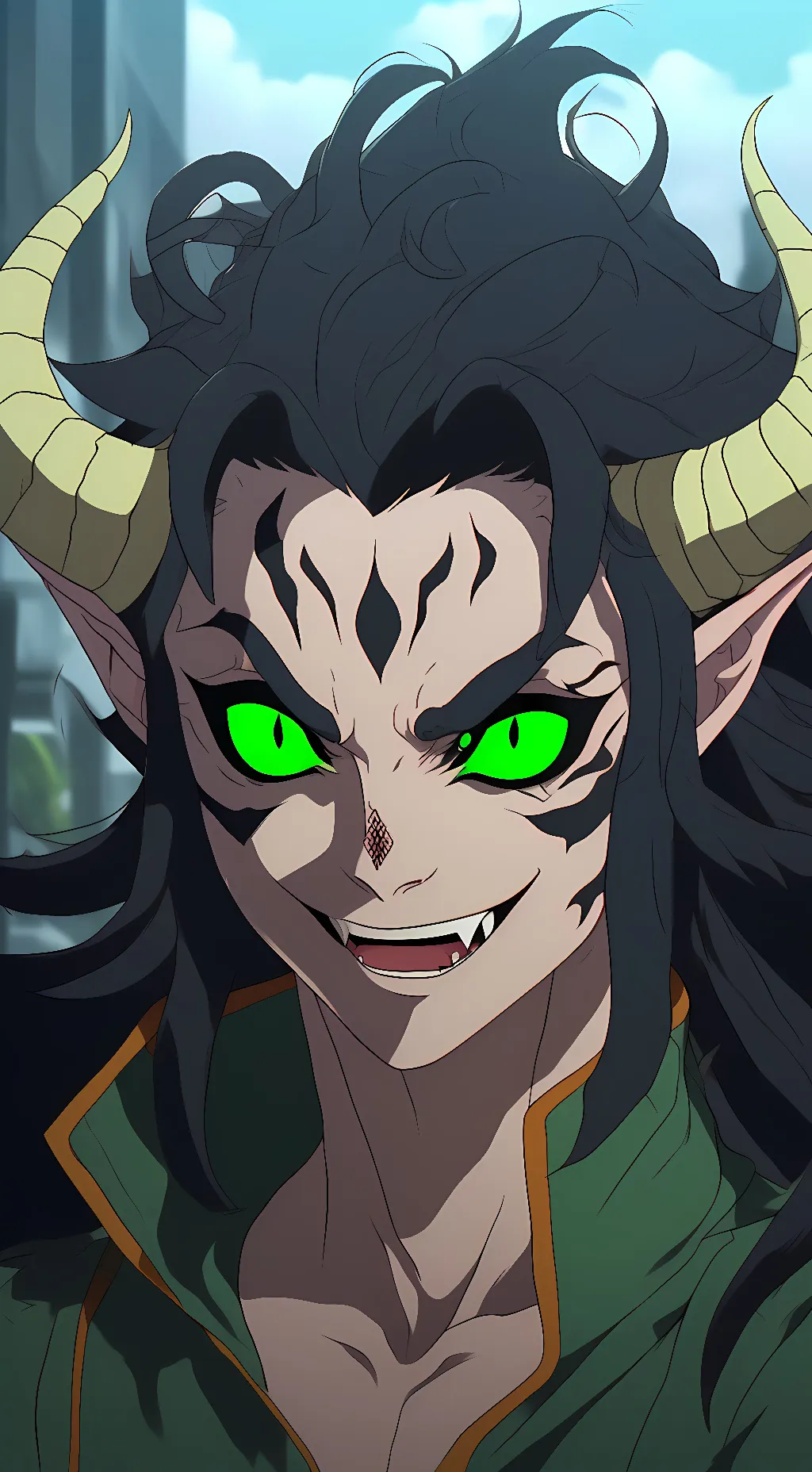 ai character: Karaku background