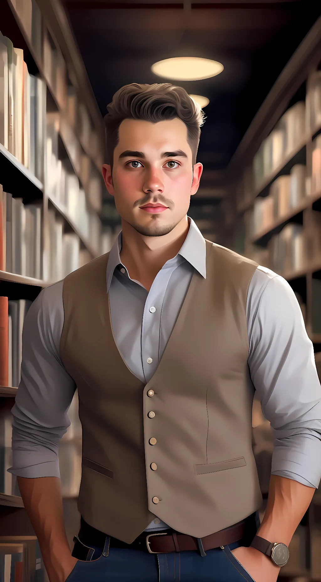 ai character: Gabeiel background