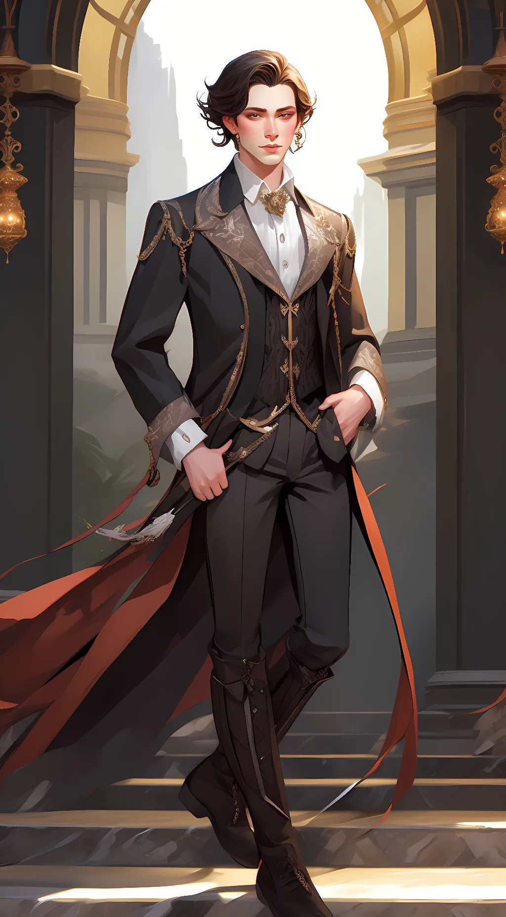 ai character: Winson Wlliams background