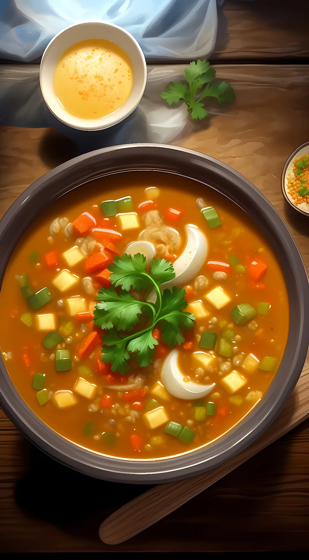 ai character: IamSoup background