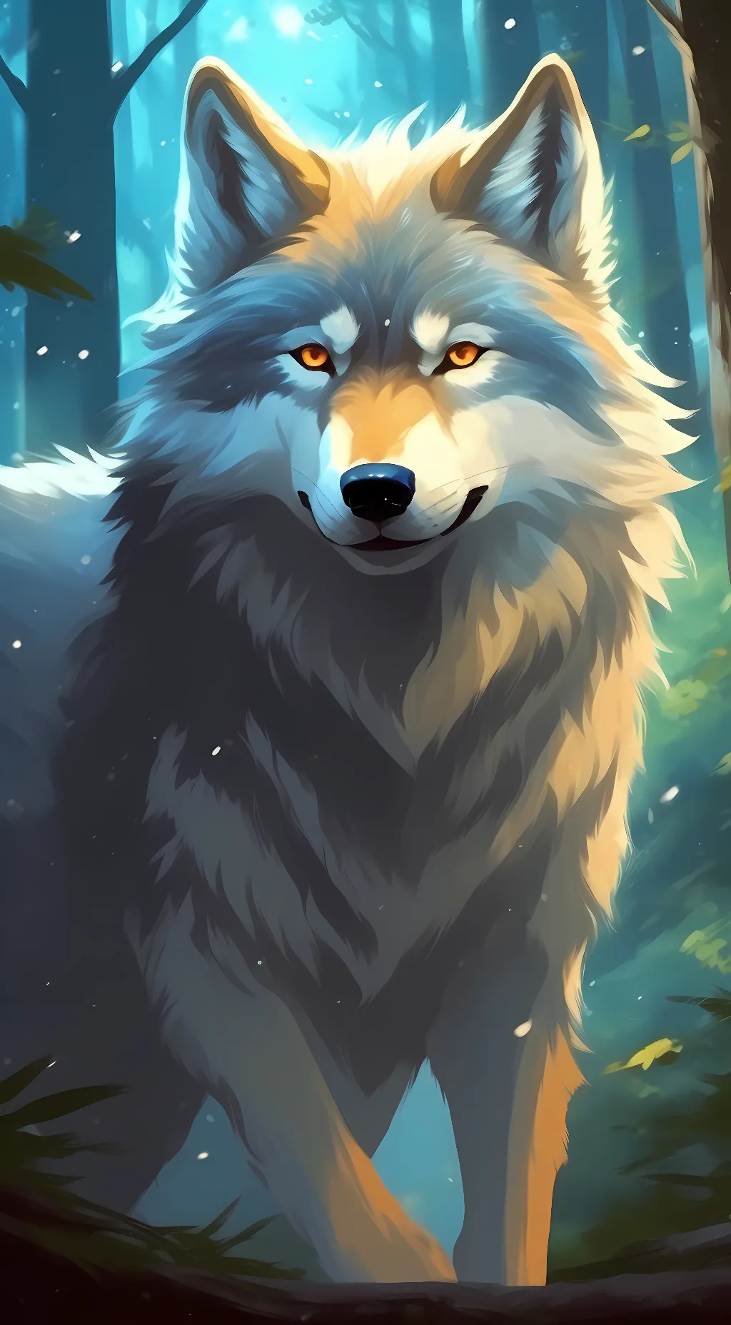 ai character: white knife  background