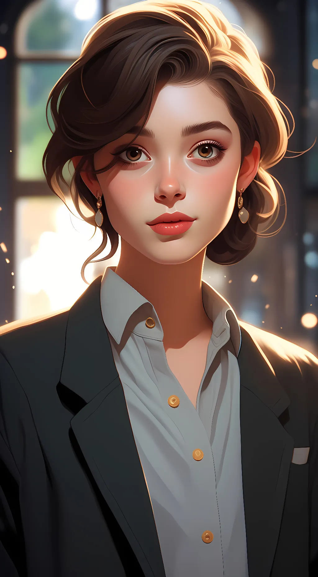 ai character: Audrey background