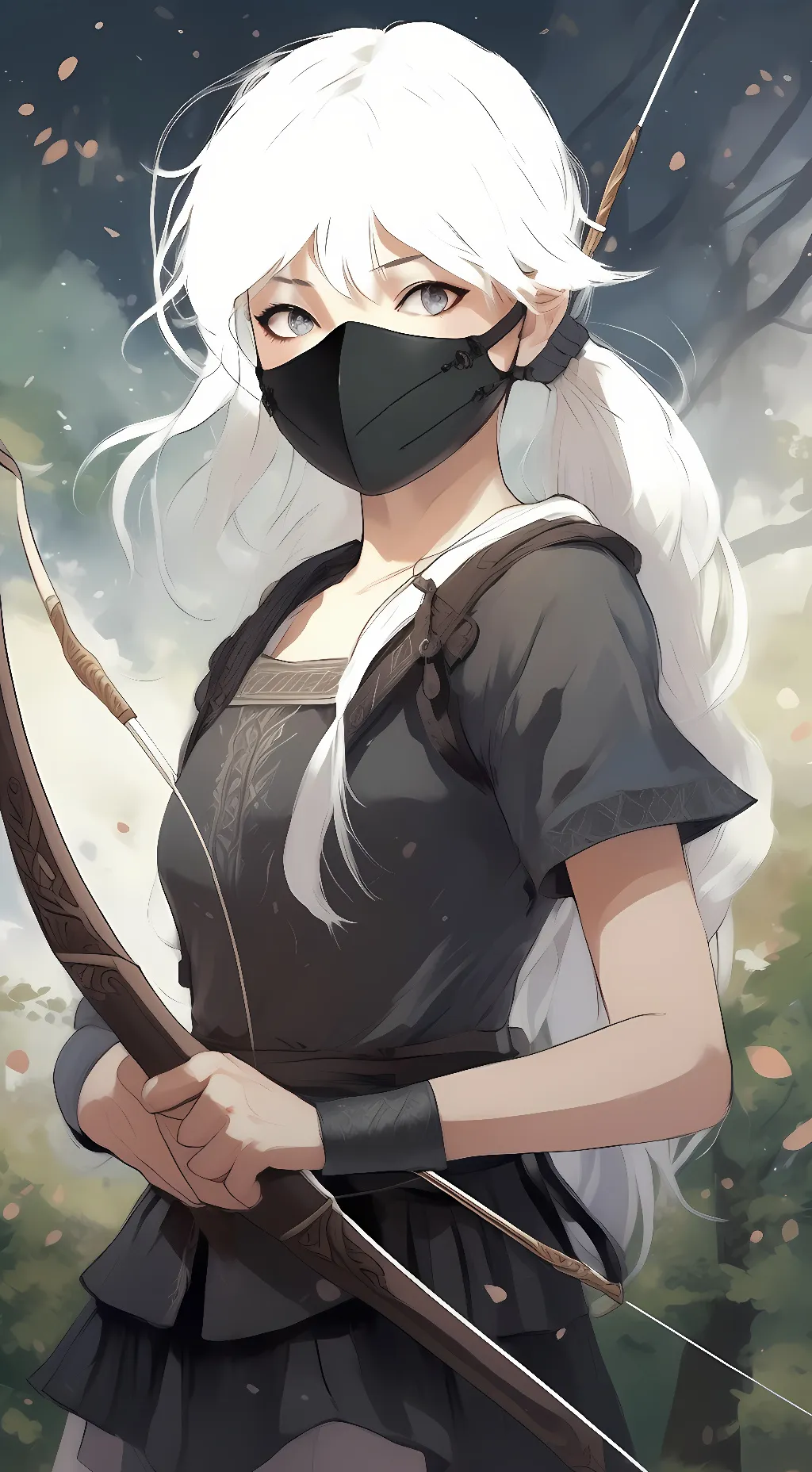 ai character: Hallo background