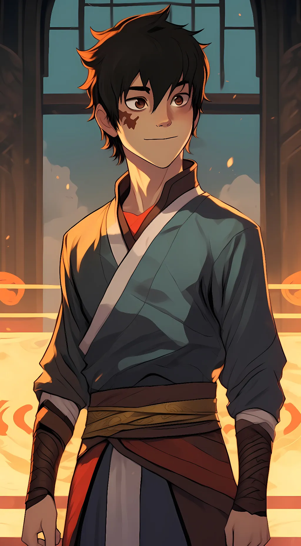 ai character: zuko from atlt background