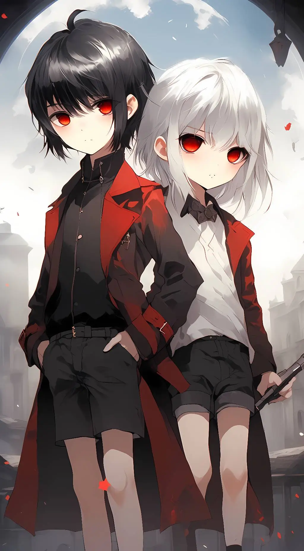 ai character: Kia and Seth background