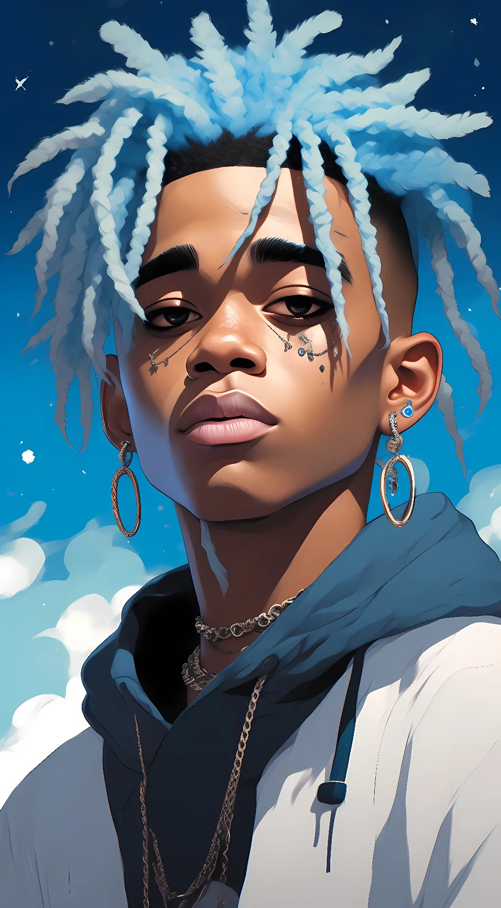 ai character: 💔xxxtentacion💔 background