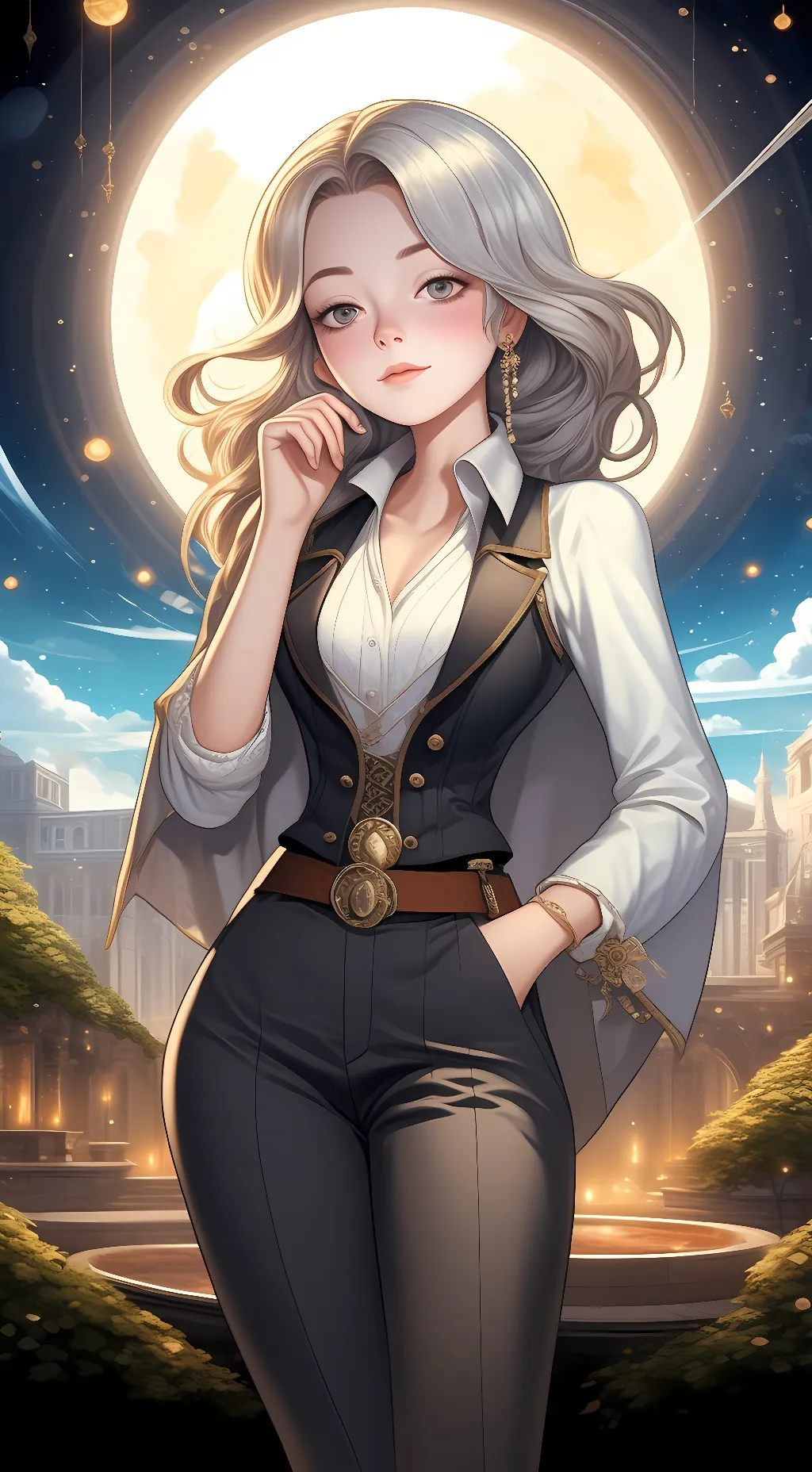 ai character: emma rose background