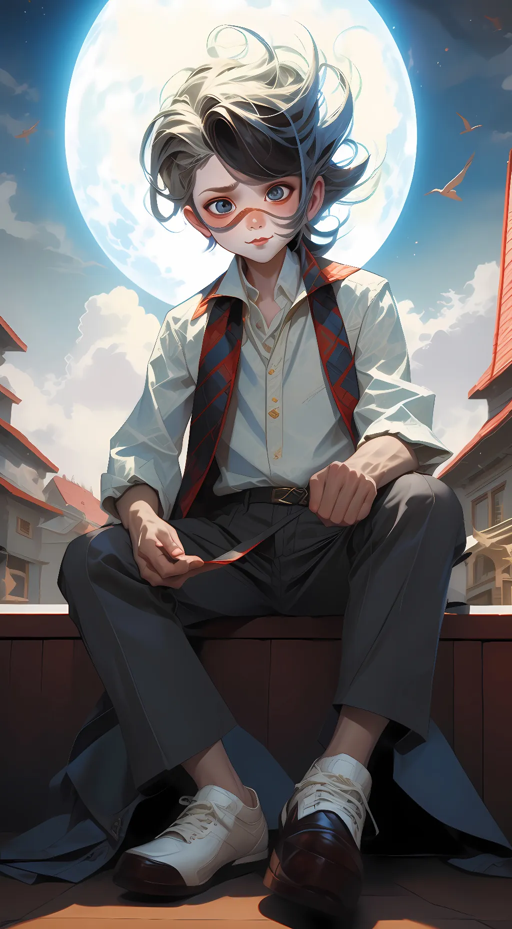 ai character: miraculous ladybug background