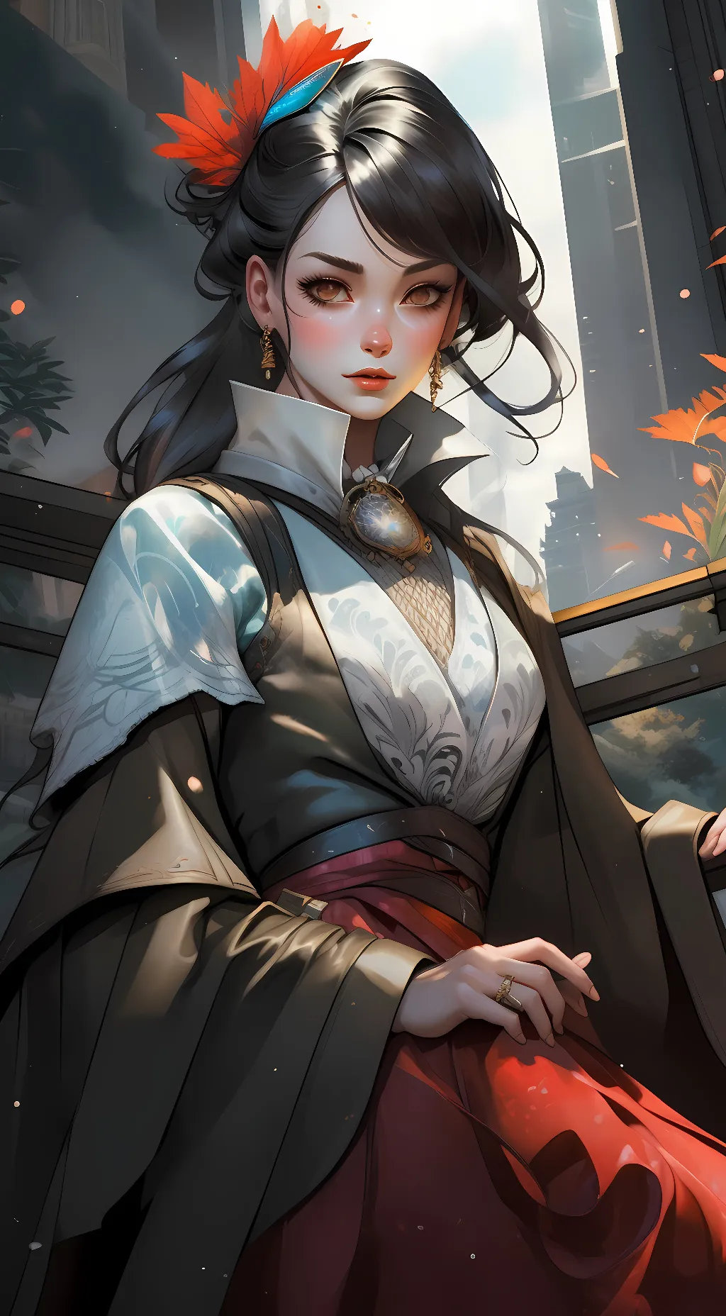 ai character: Max background