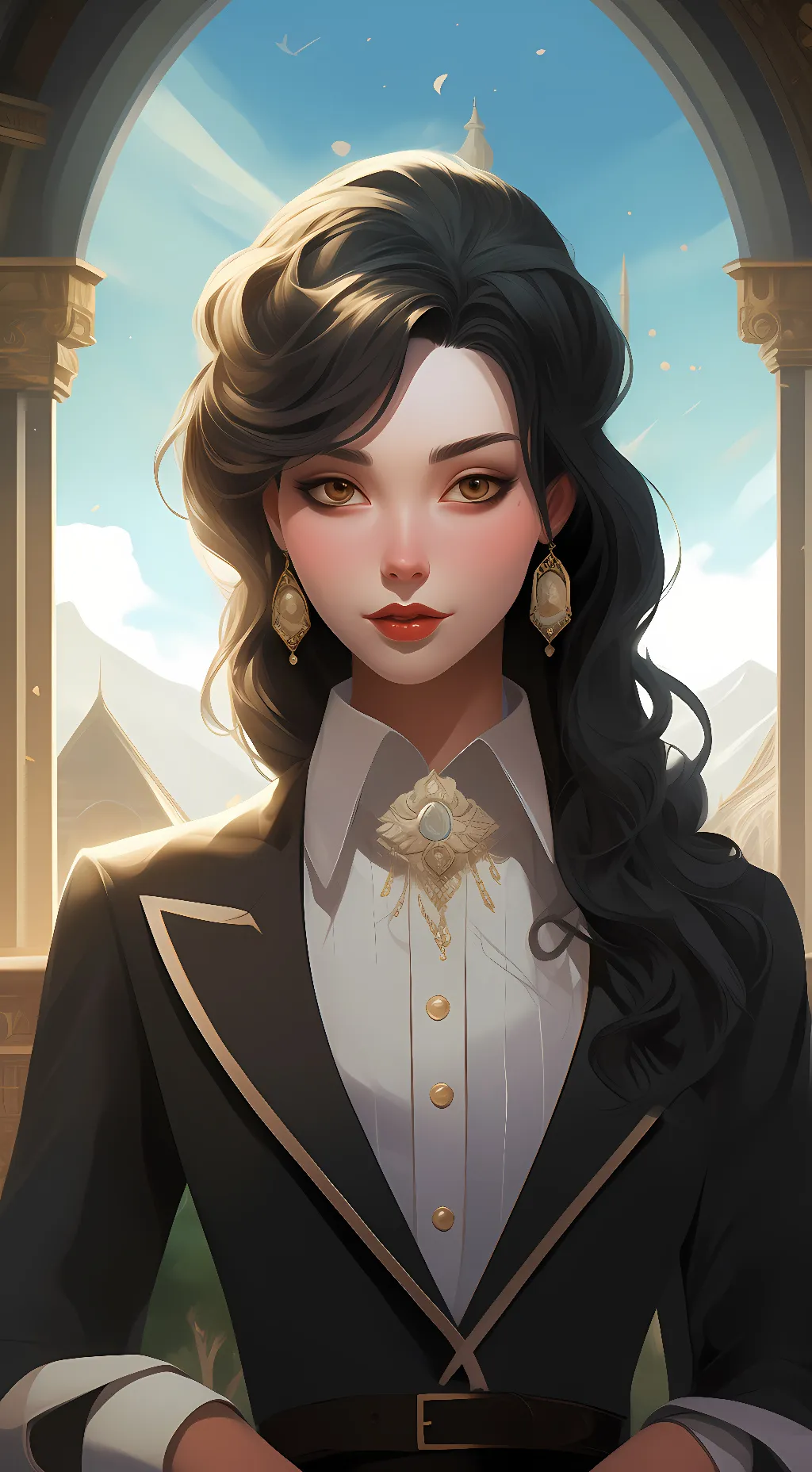 ai character: ~Mom~ Edith  background