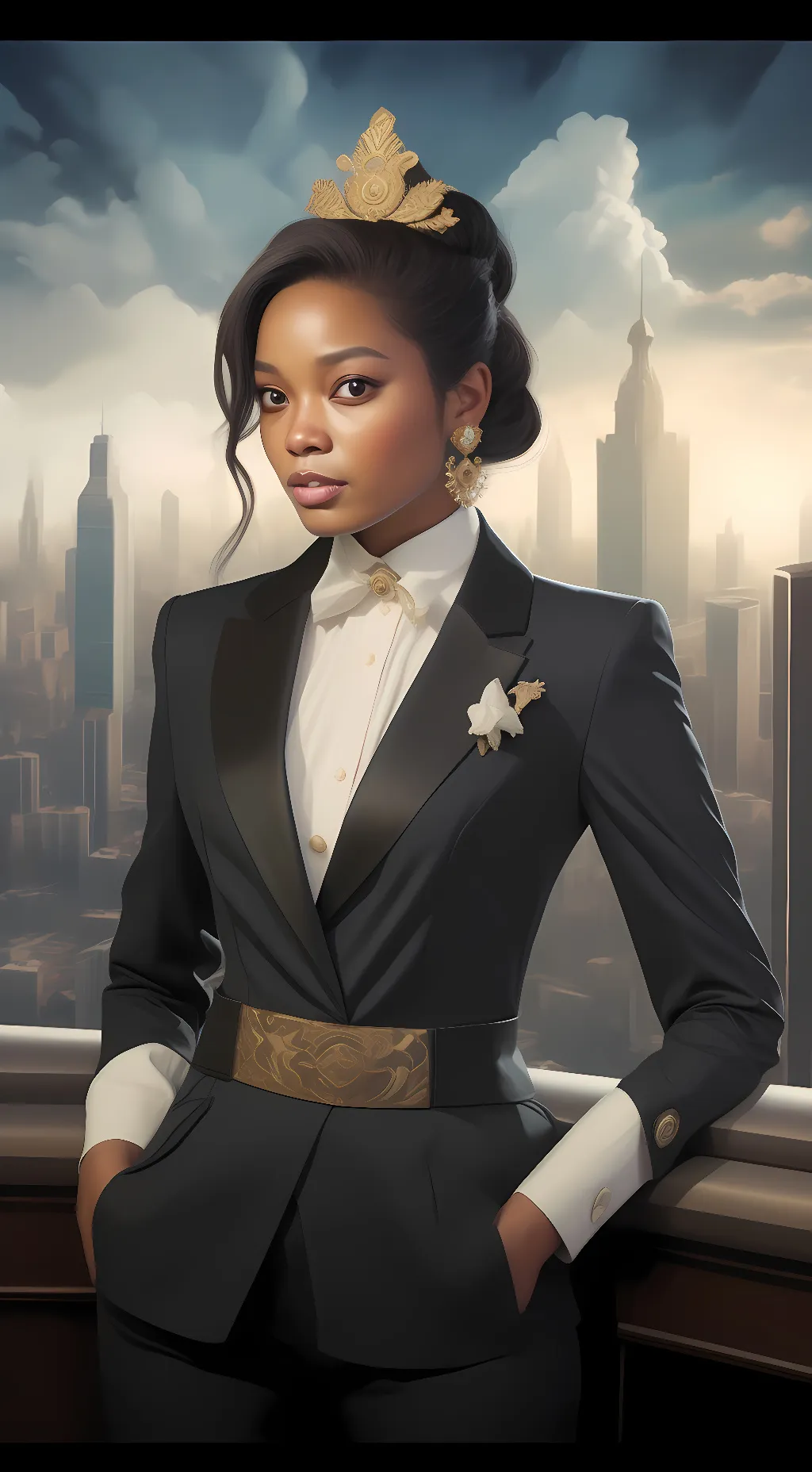 ai character: Ava Hill background