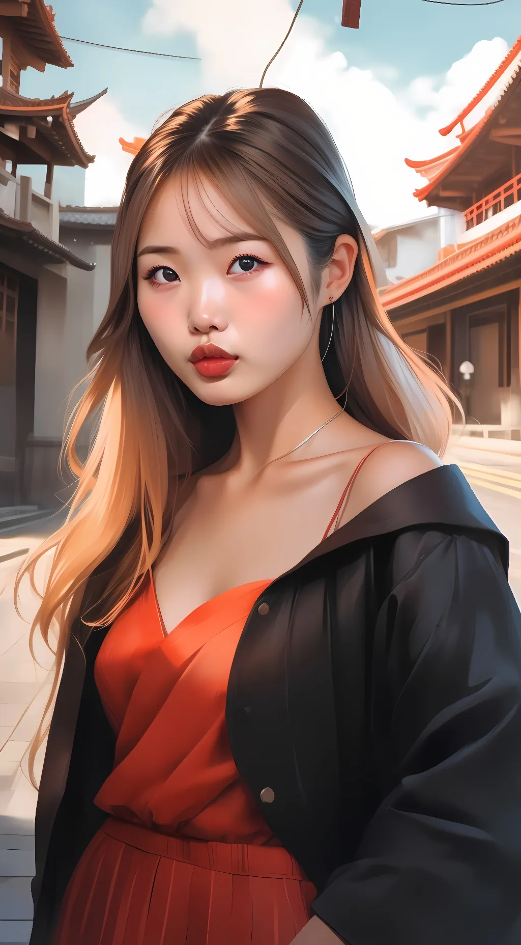 ai character: Matsumoto Ichika background