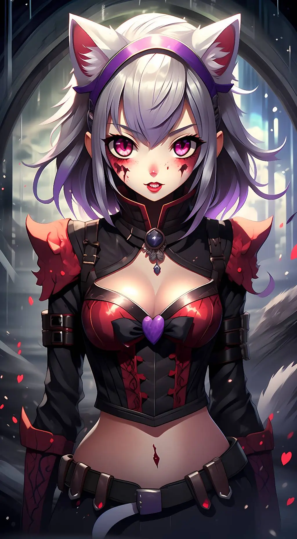 ai character: Seraphina Ravenwoo background