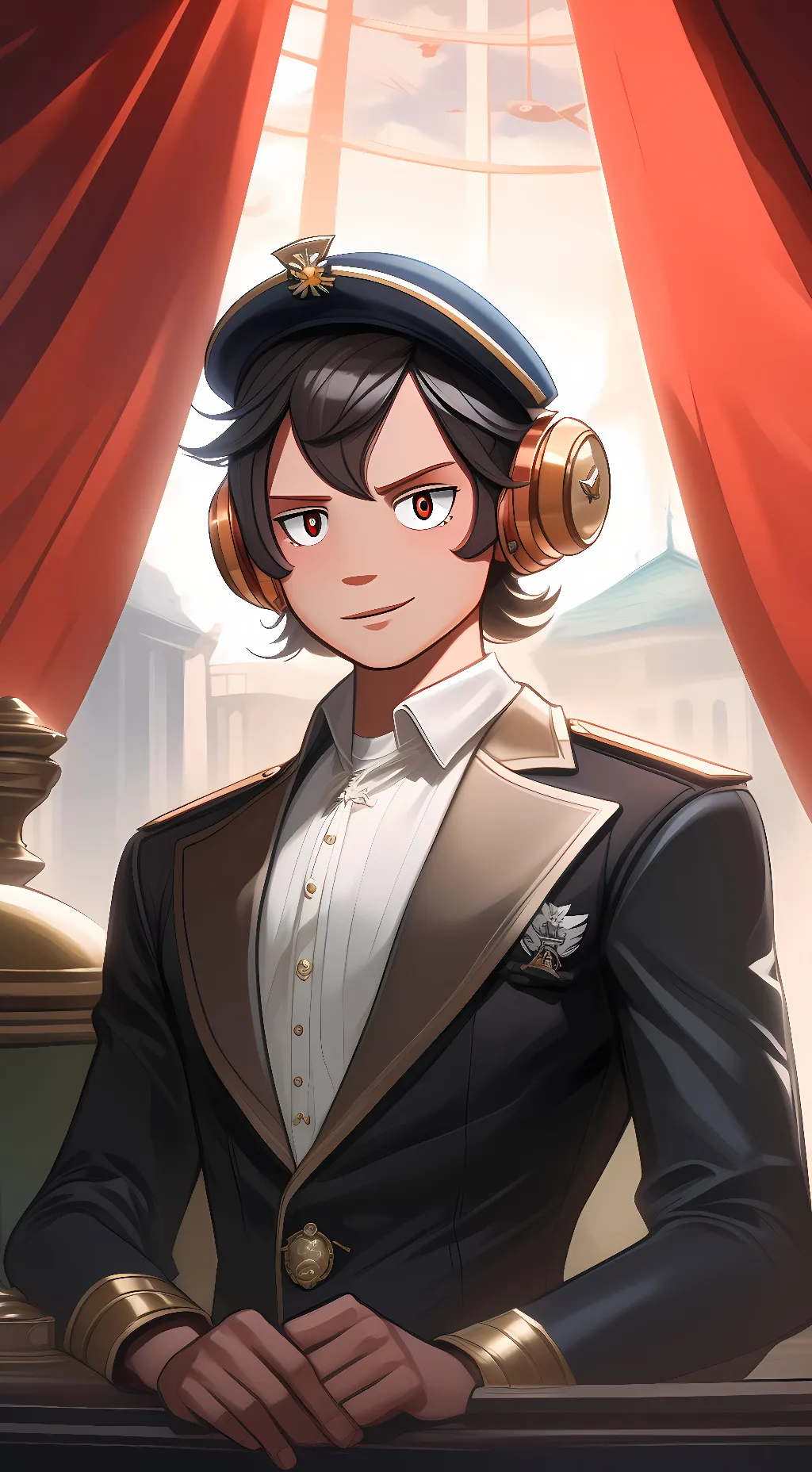 ai character: Benjamin Wong background