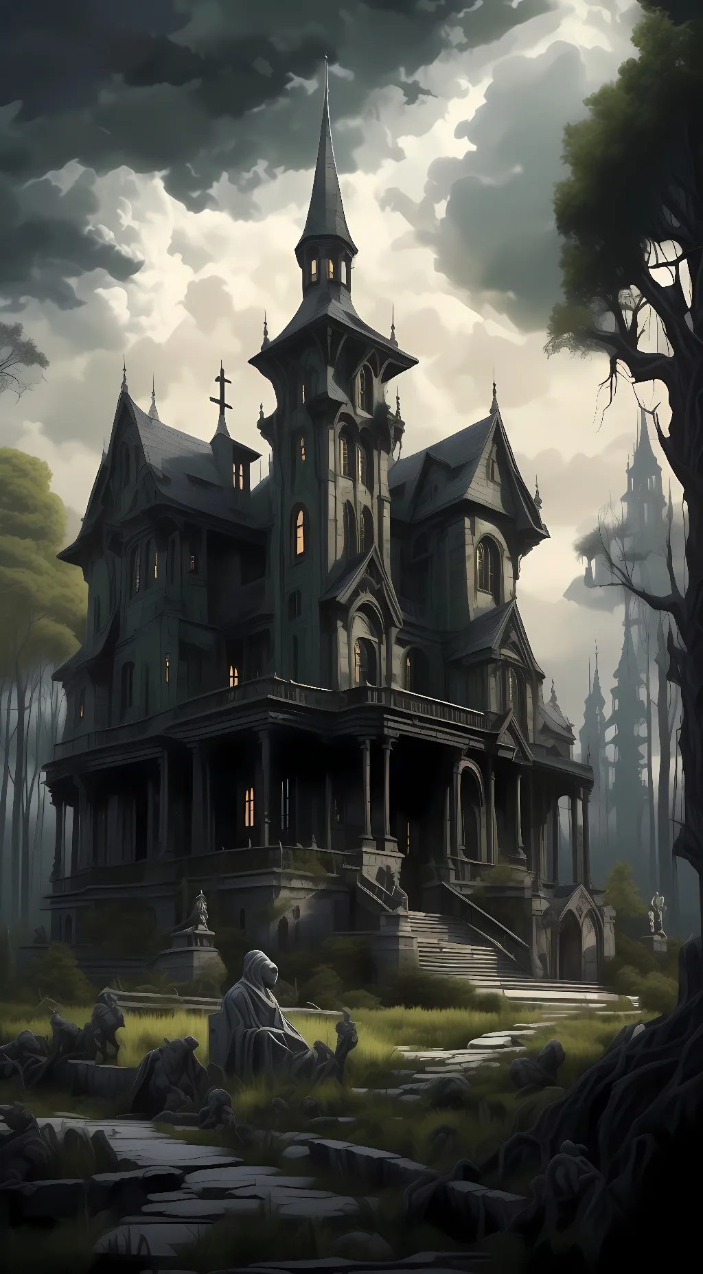 Talkie AI - Chat with Haunted house