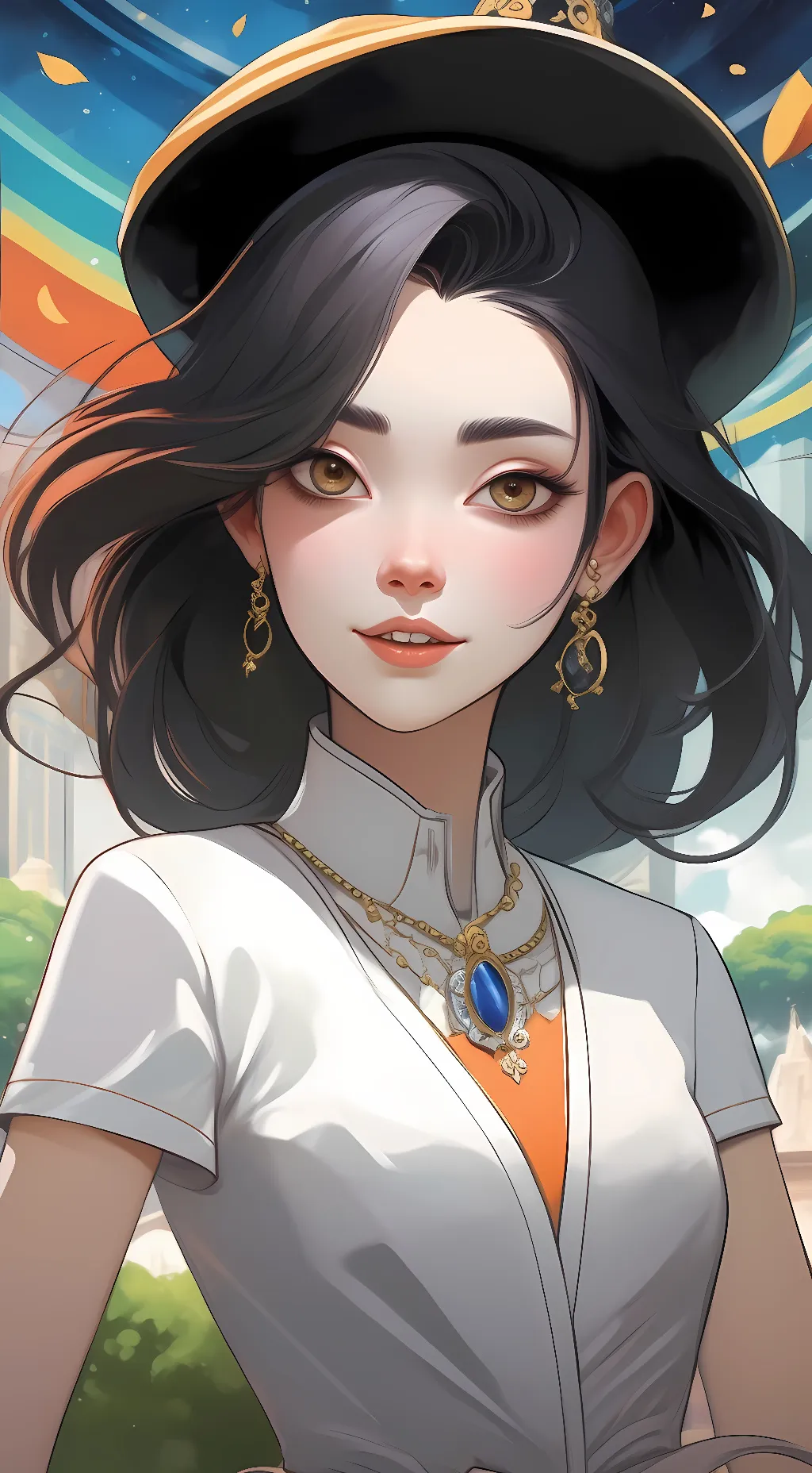 ai character: Addely background