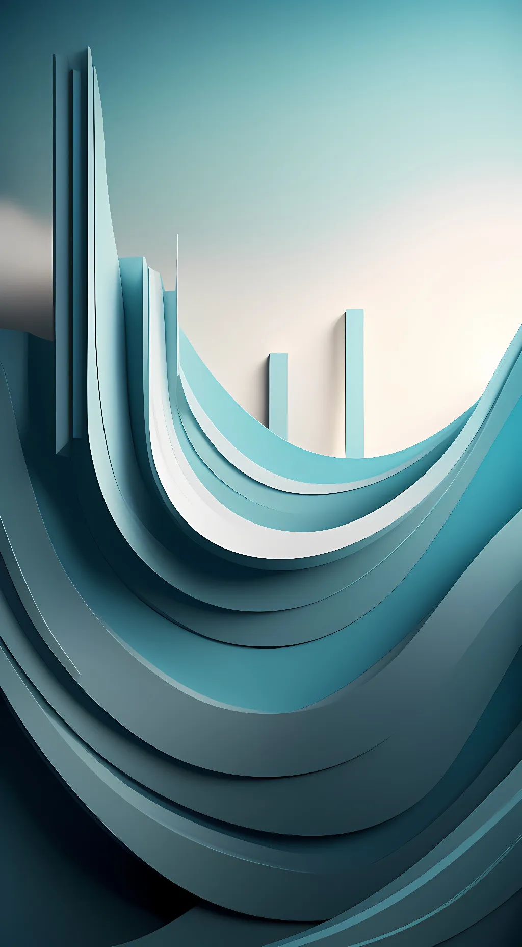 ai character: alive blue? background