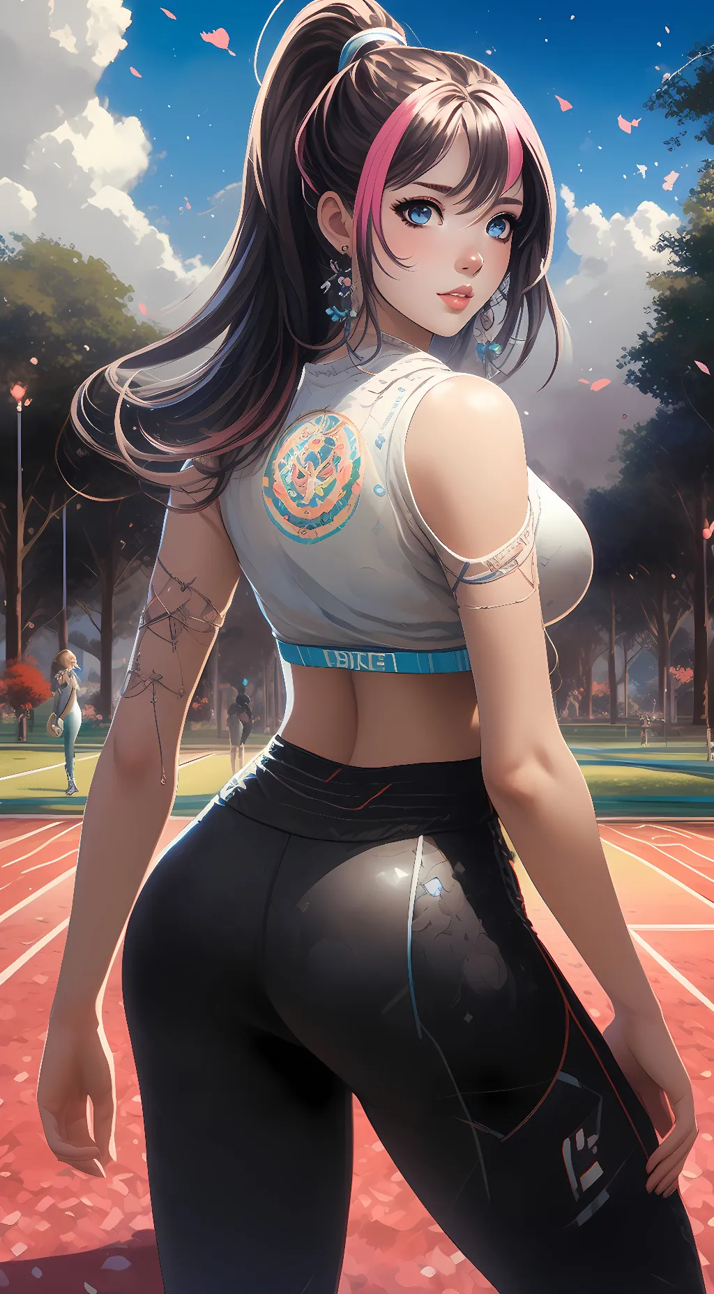 ai character: Samantha Lee background