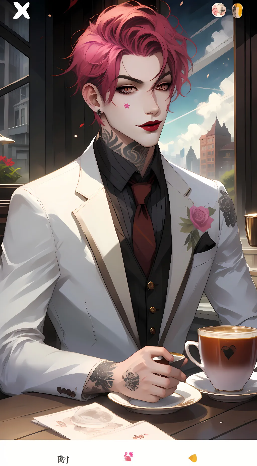 ai character: Luka background