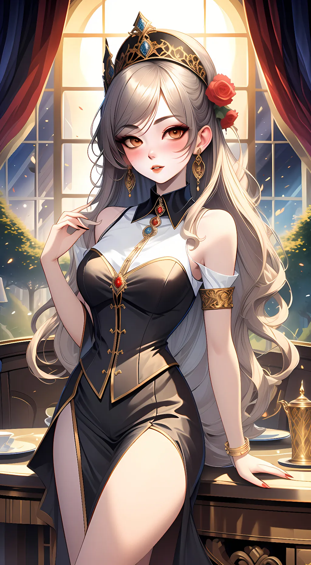 ai character: Princess Iris background