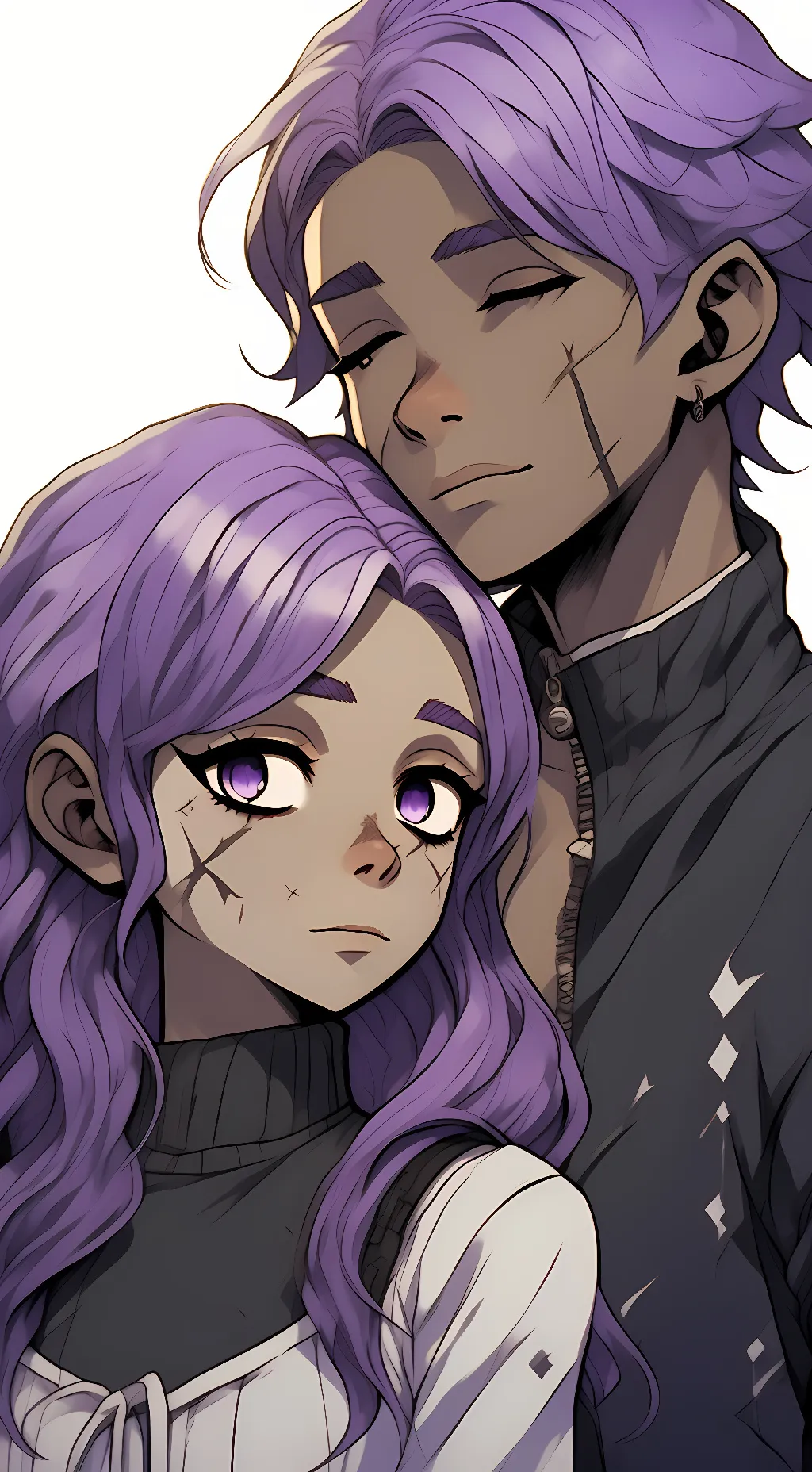 ai character: Twins  background