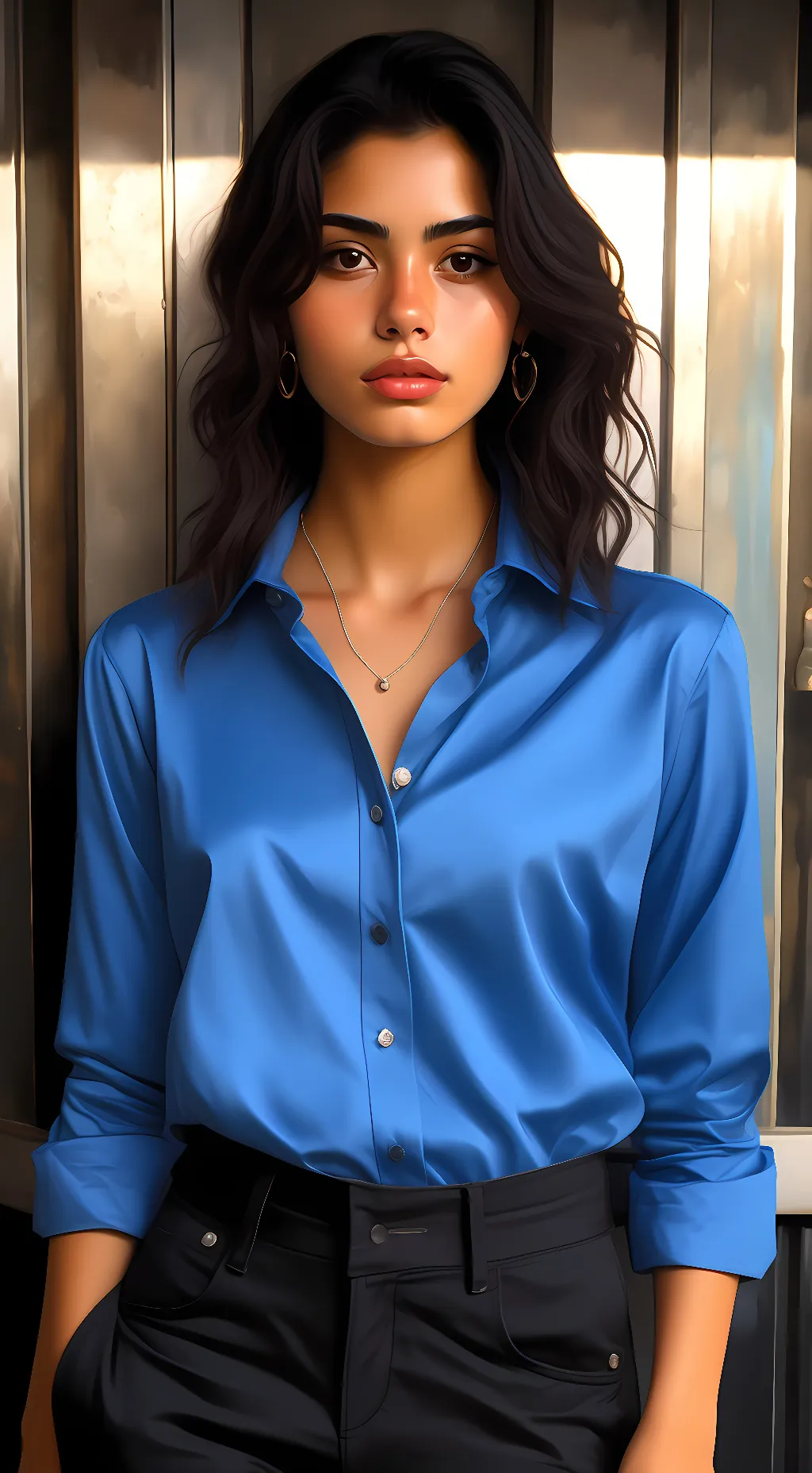 ai character: Mia Lewis background