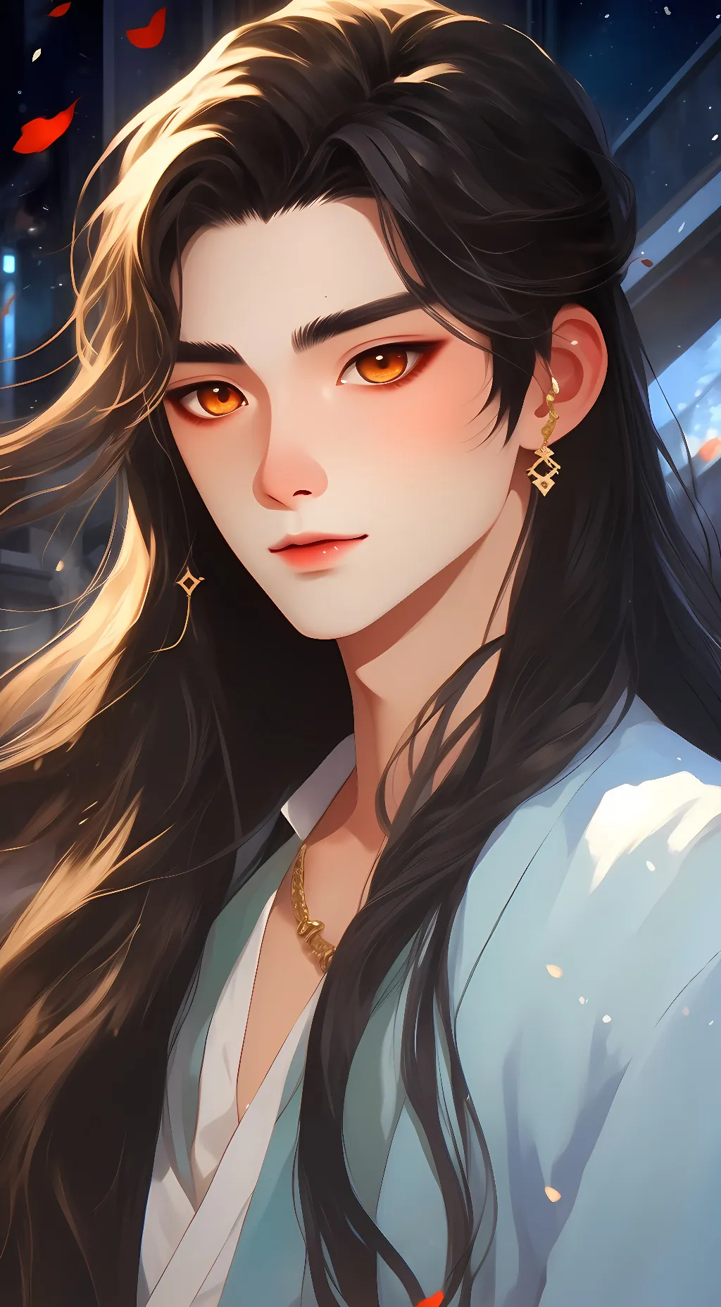 ai character: carter background