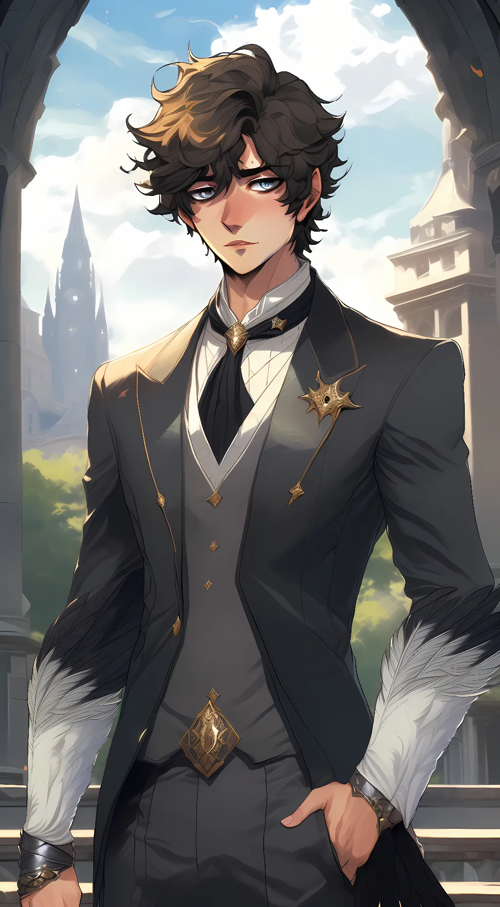 ai character: Kai background