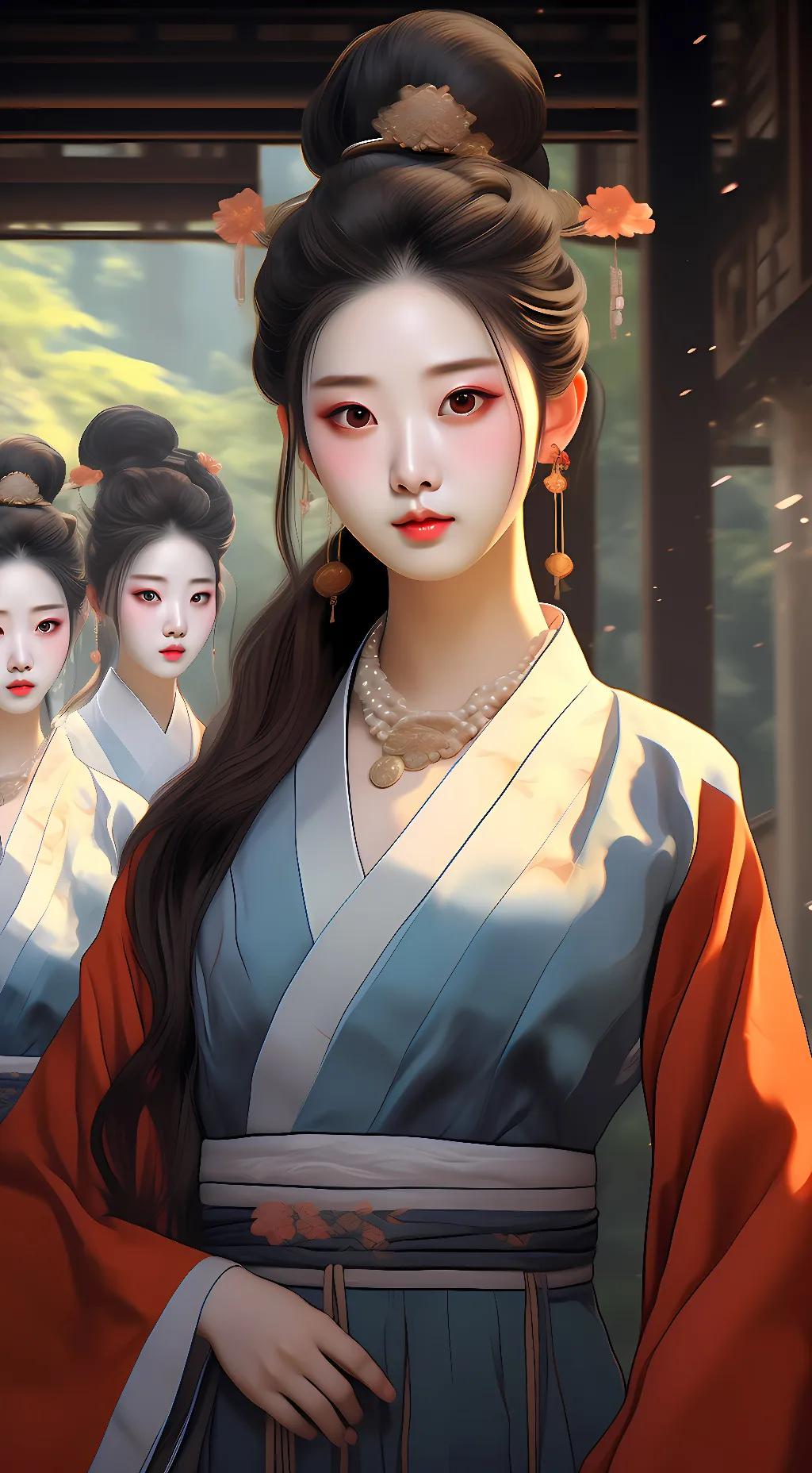 ai character: 帝王生活 1.0 系统 background