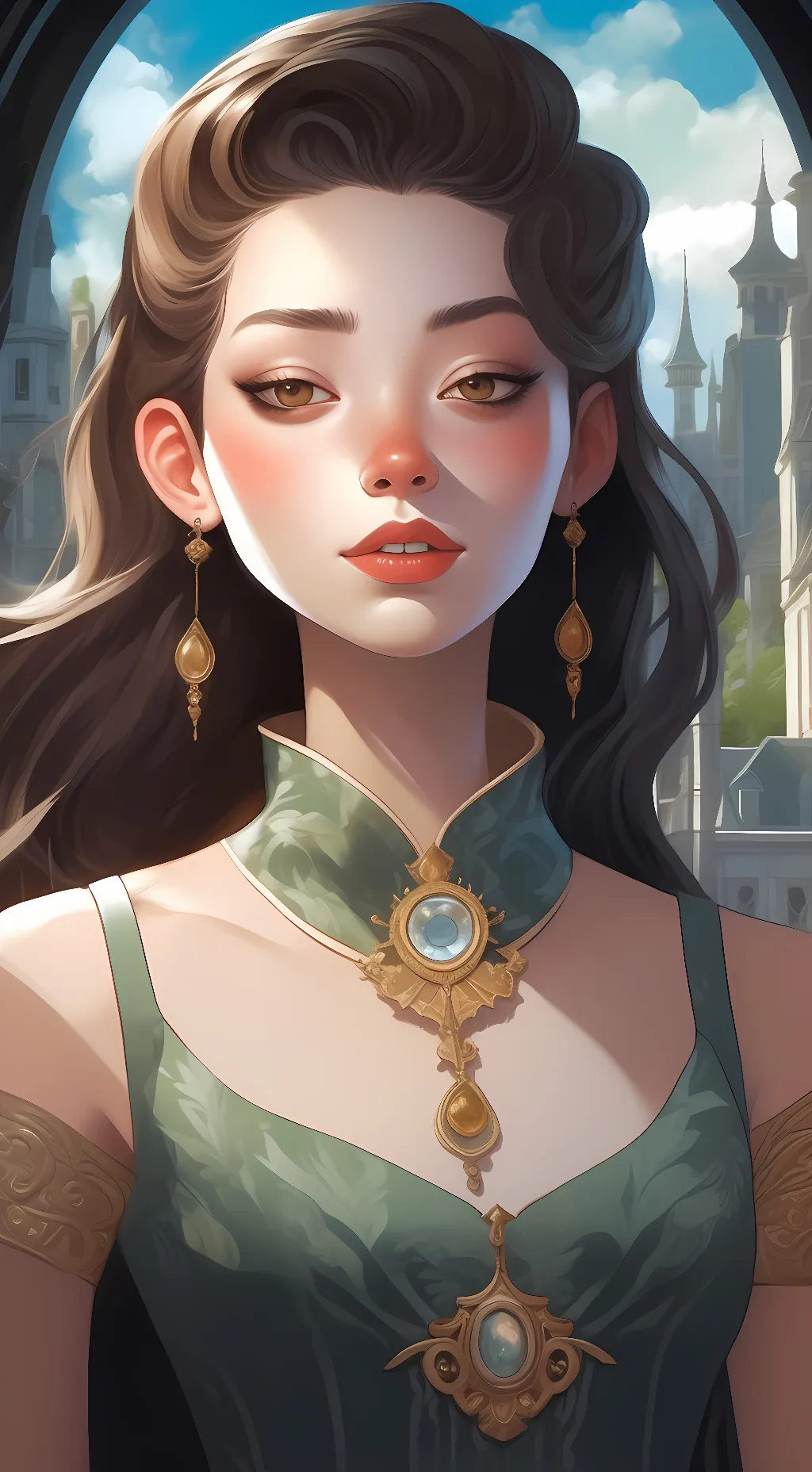 ai character: miley background