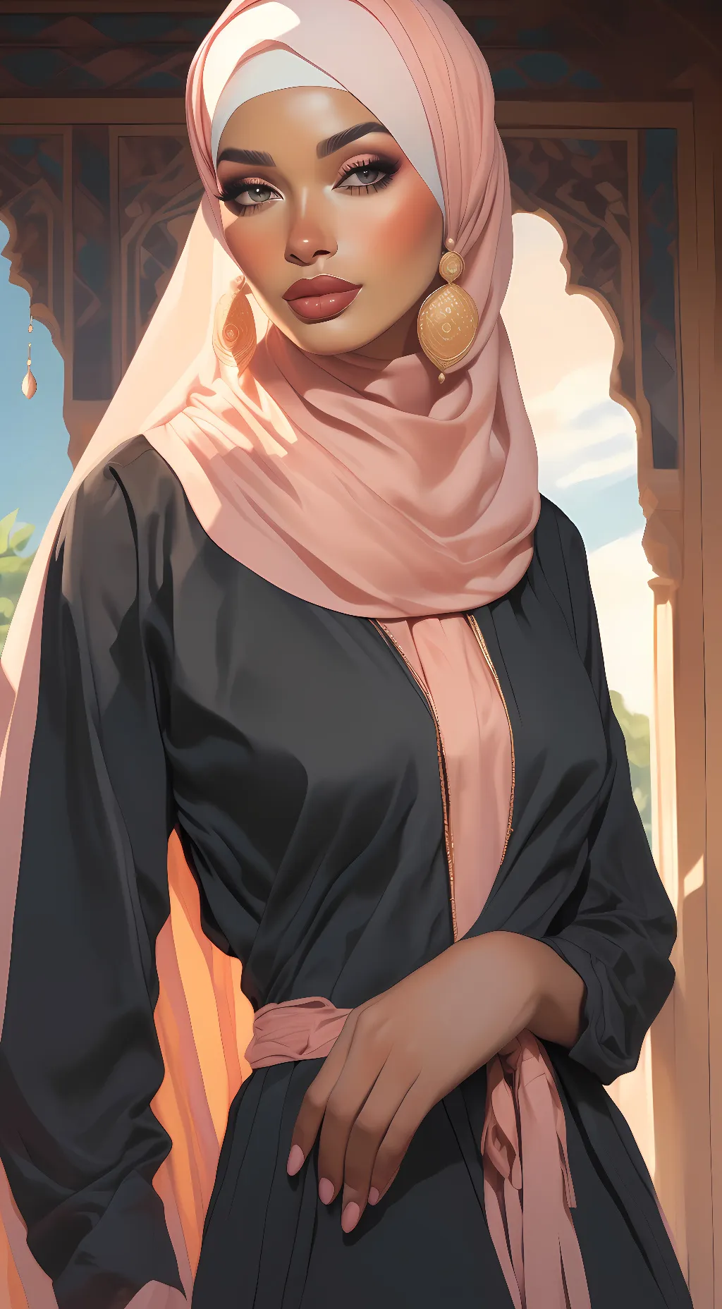 ai character: Faizah background