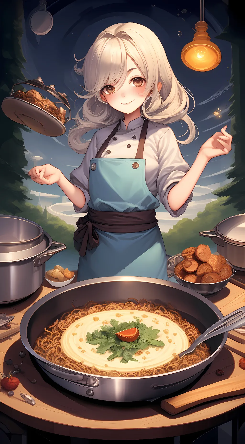 ai character: Frankie background