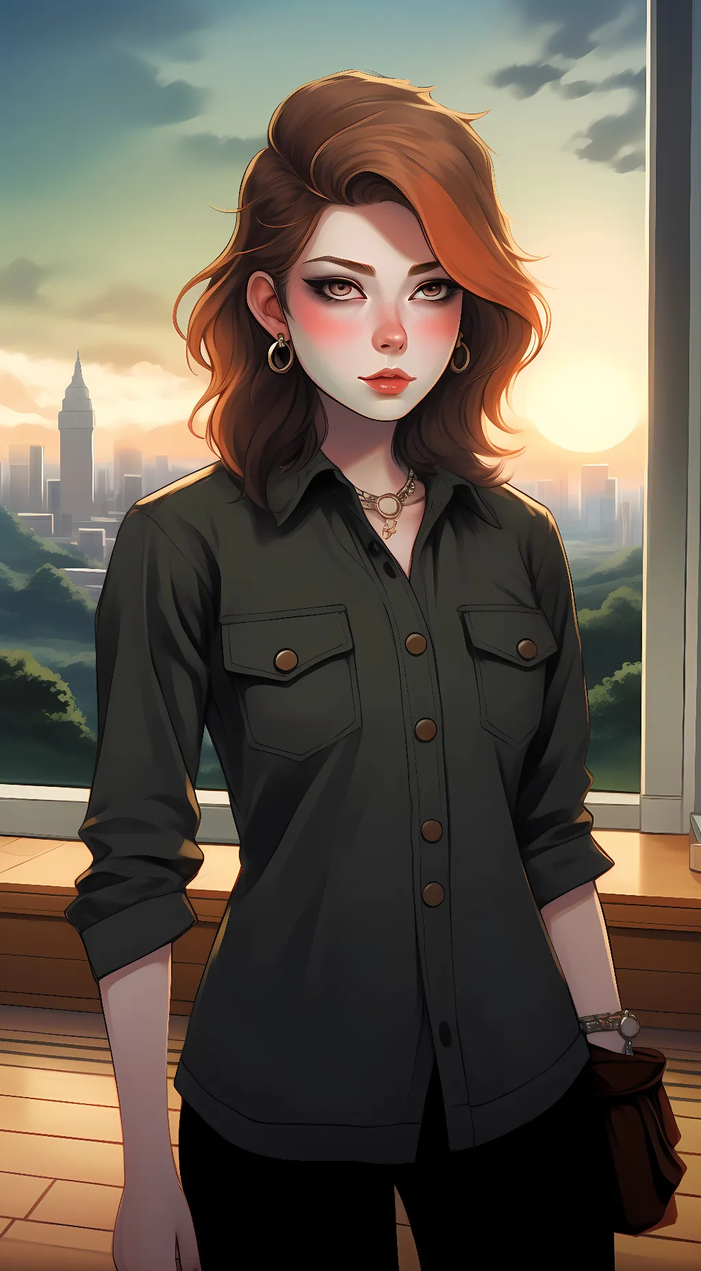 ai character: Aleks background