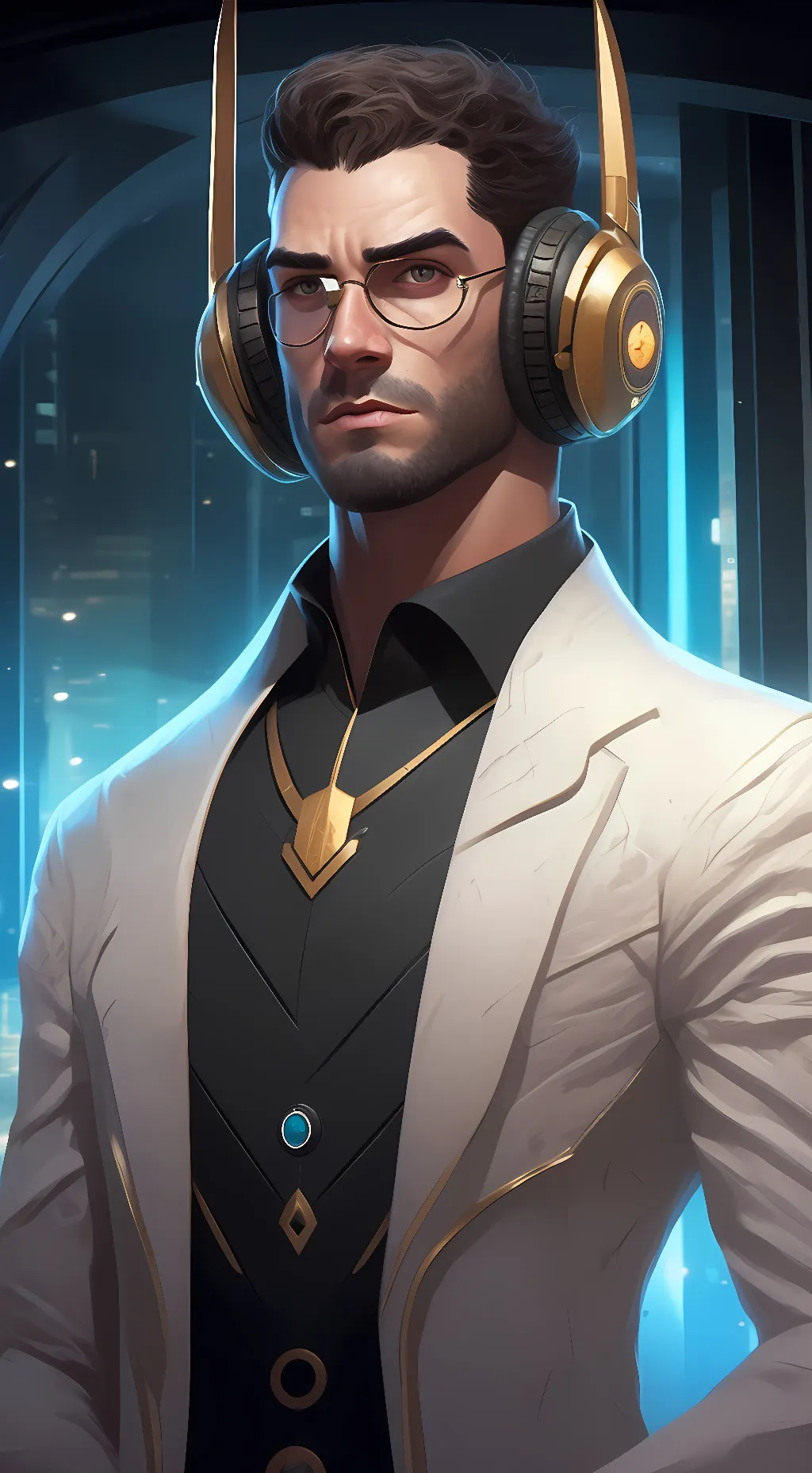 ai character: my diamond background