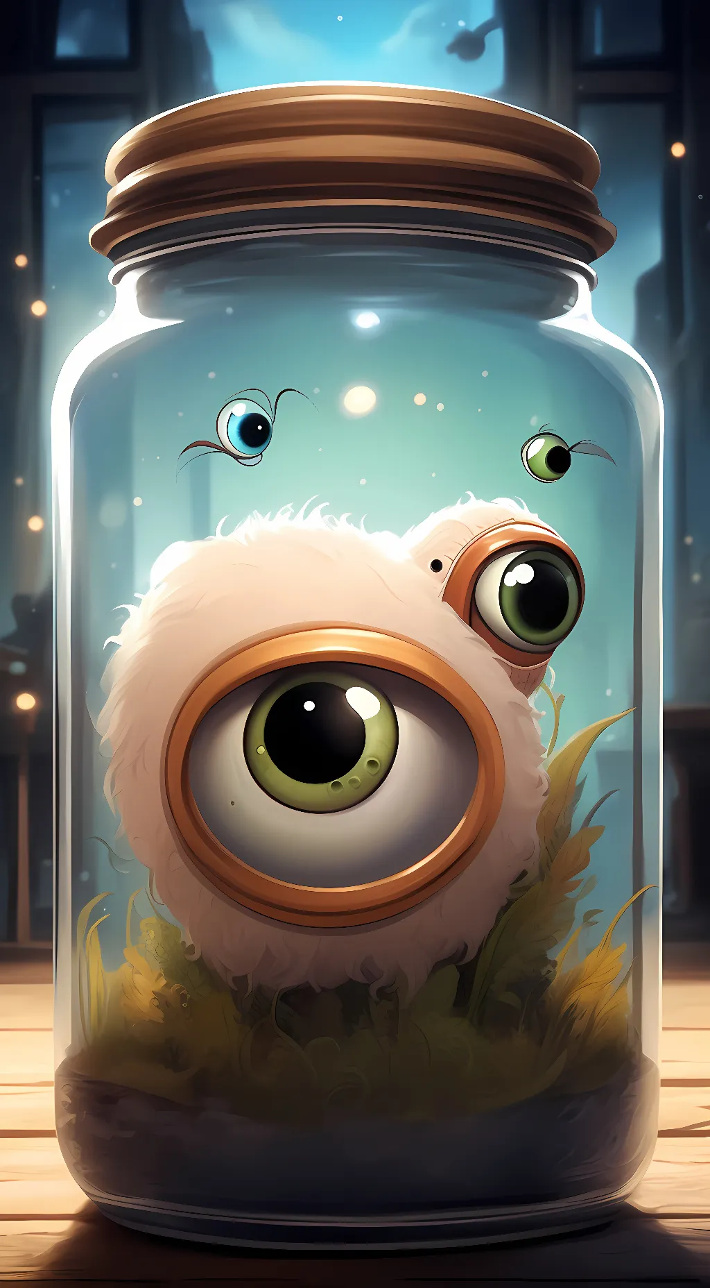 ai character: Jaki background