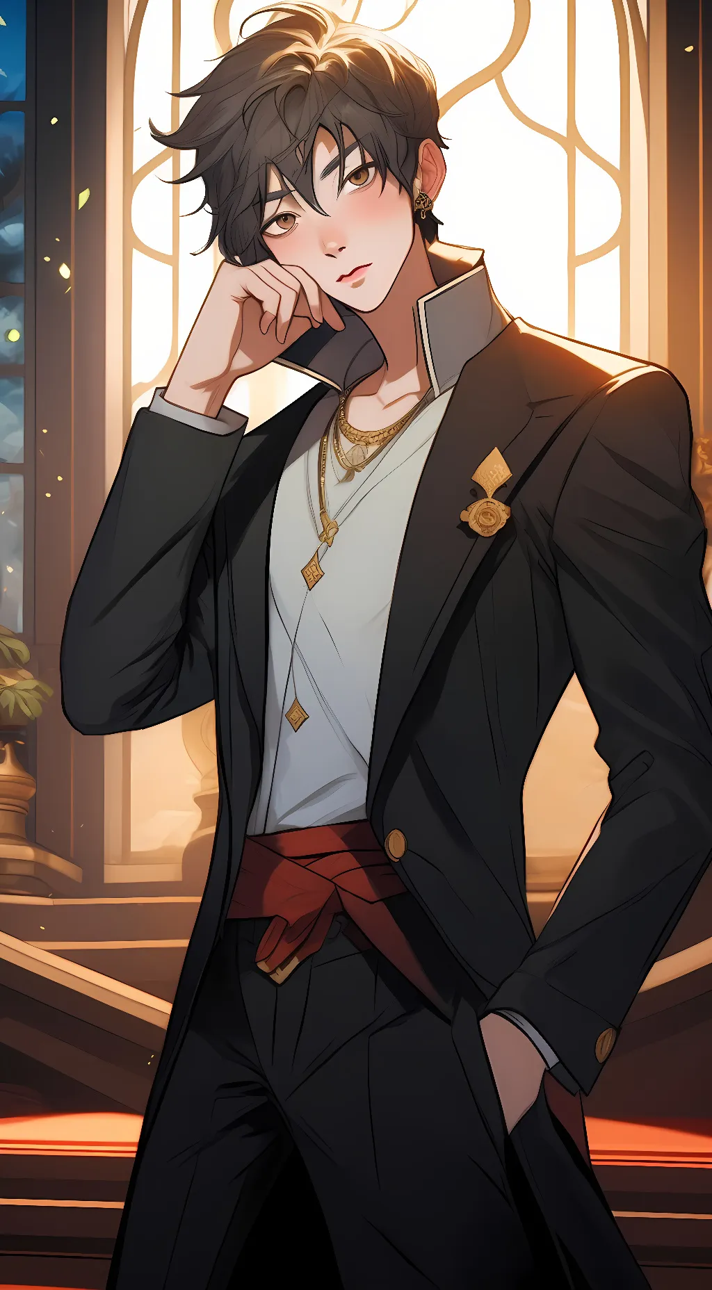 ai character: Kat  background