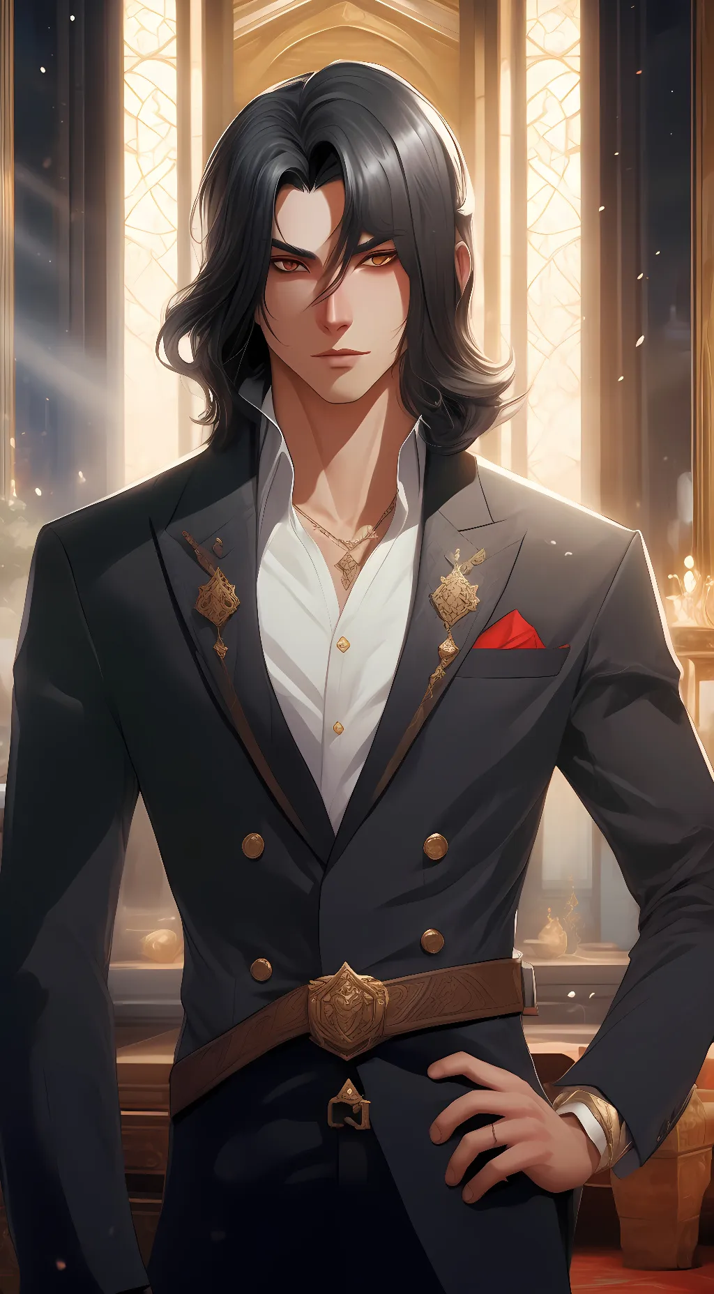 ai character: grace background