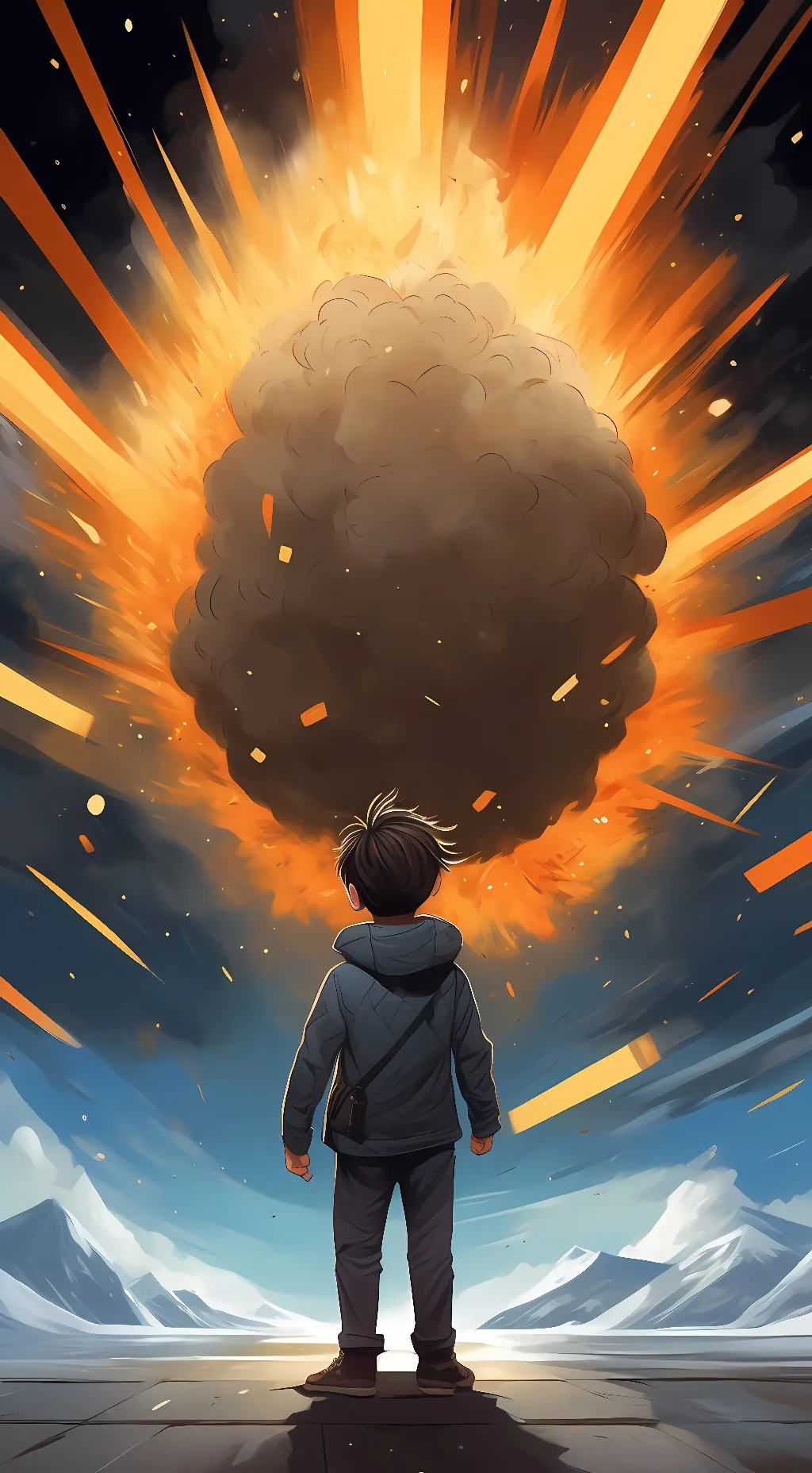 ai character: idk explode  background