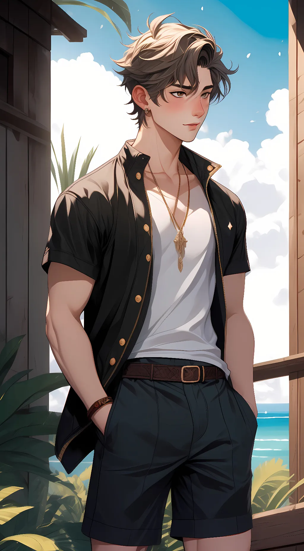 ai character: Caleb Williams background