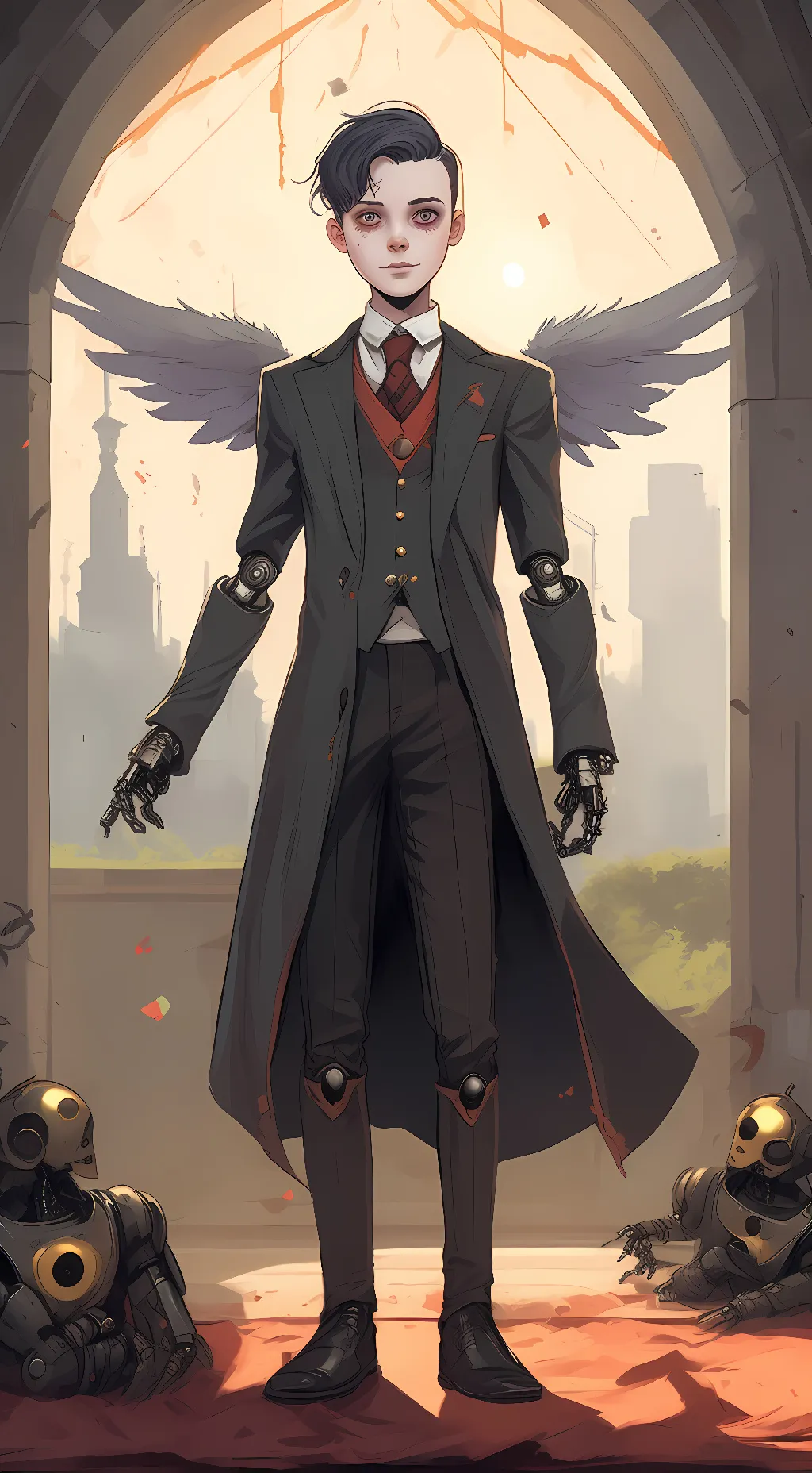 ai character: the Afton's background