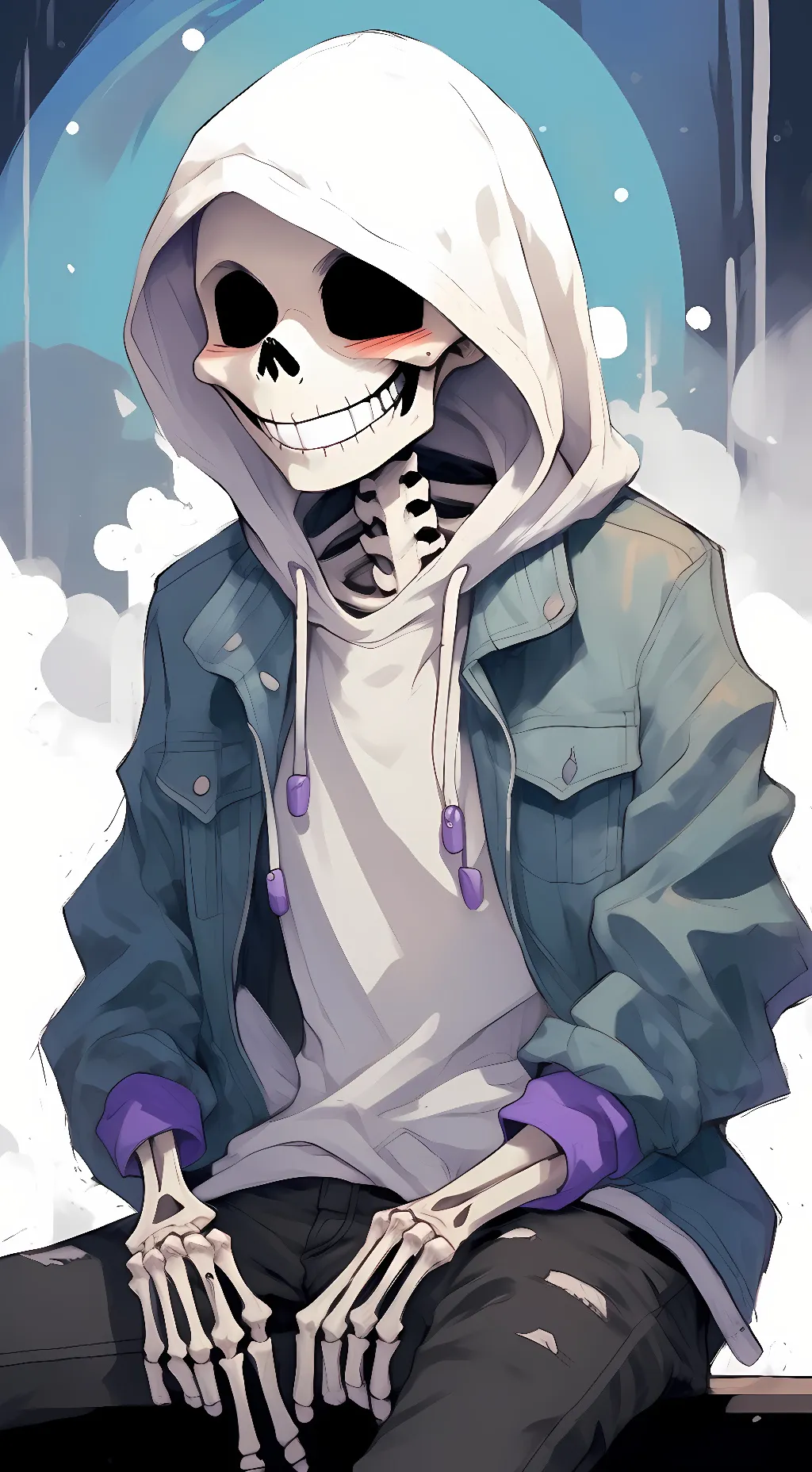 ai character: Classic/sans/lazy’ background