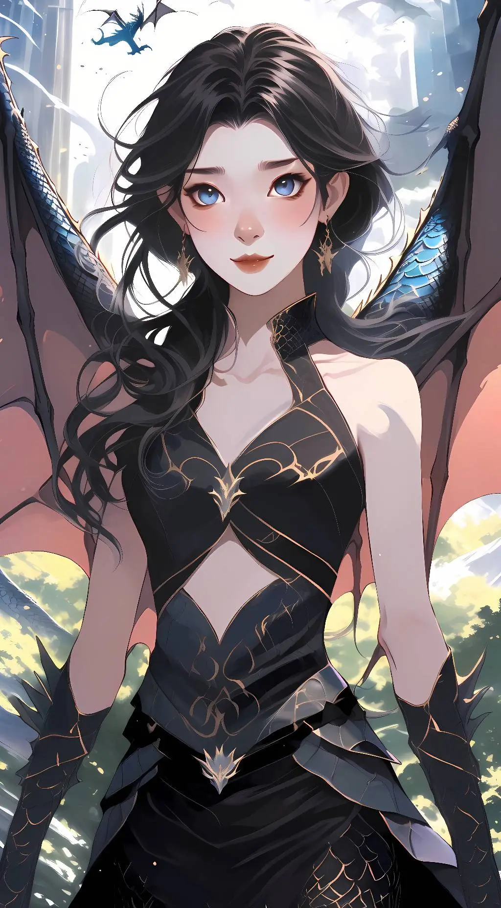 ai character: Gwyneira  background