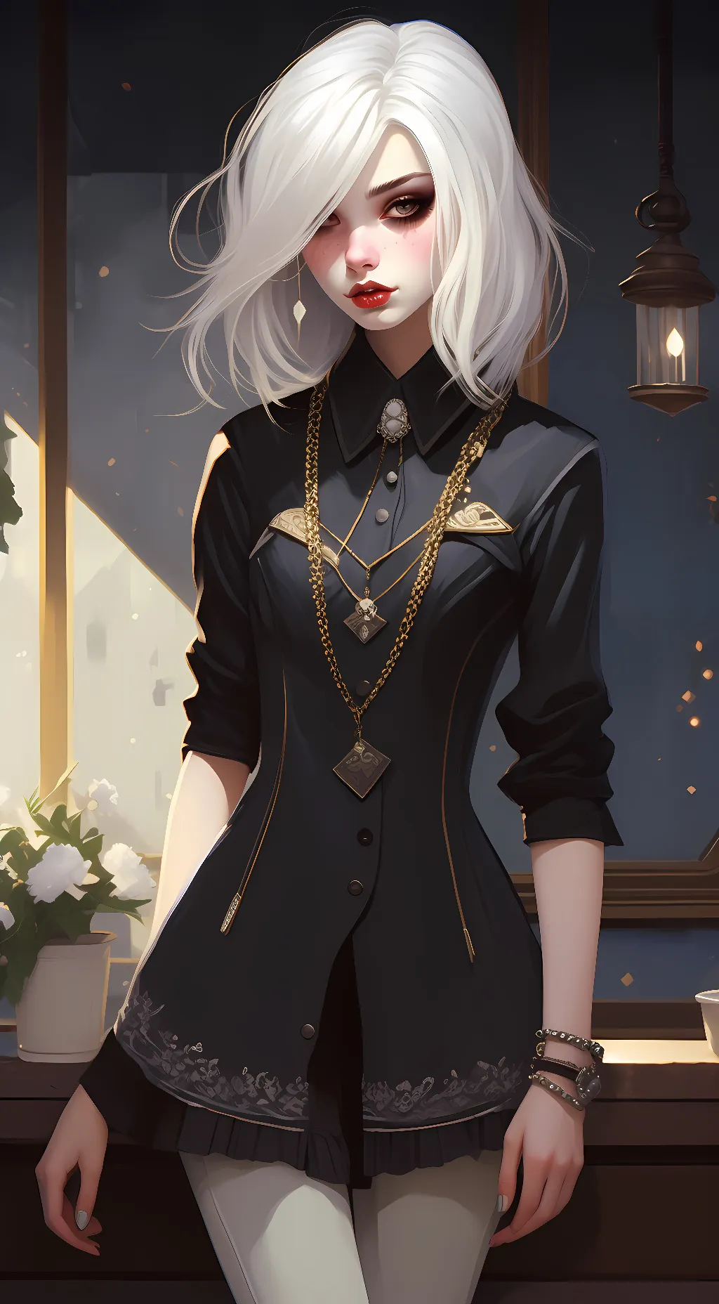 ai character: Jane 🖤🖤🖤 background