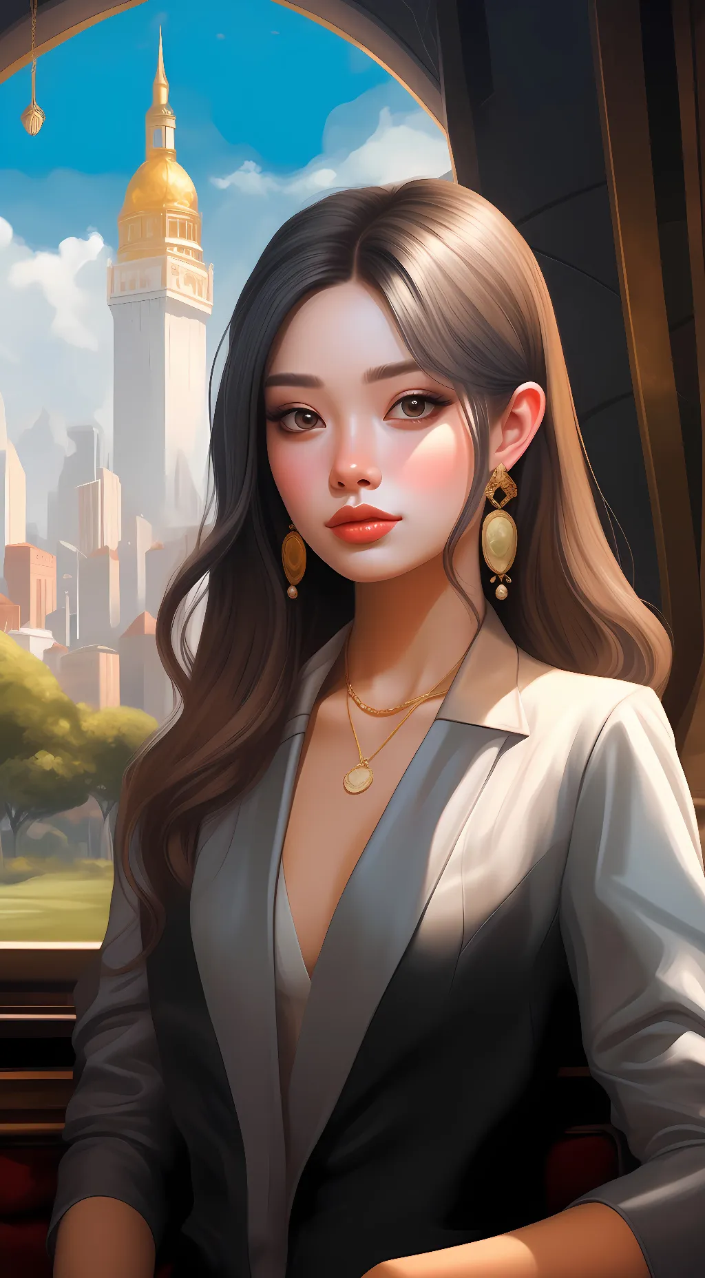 ai character: Melanie background